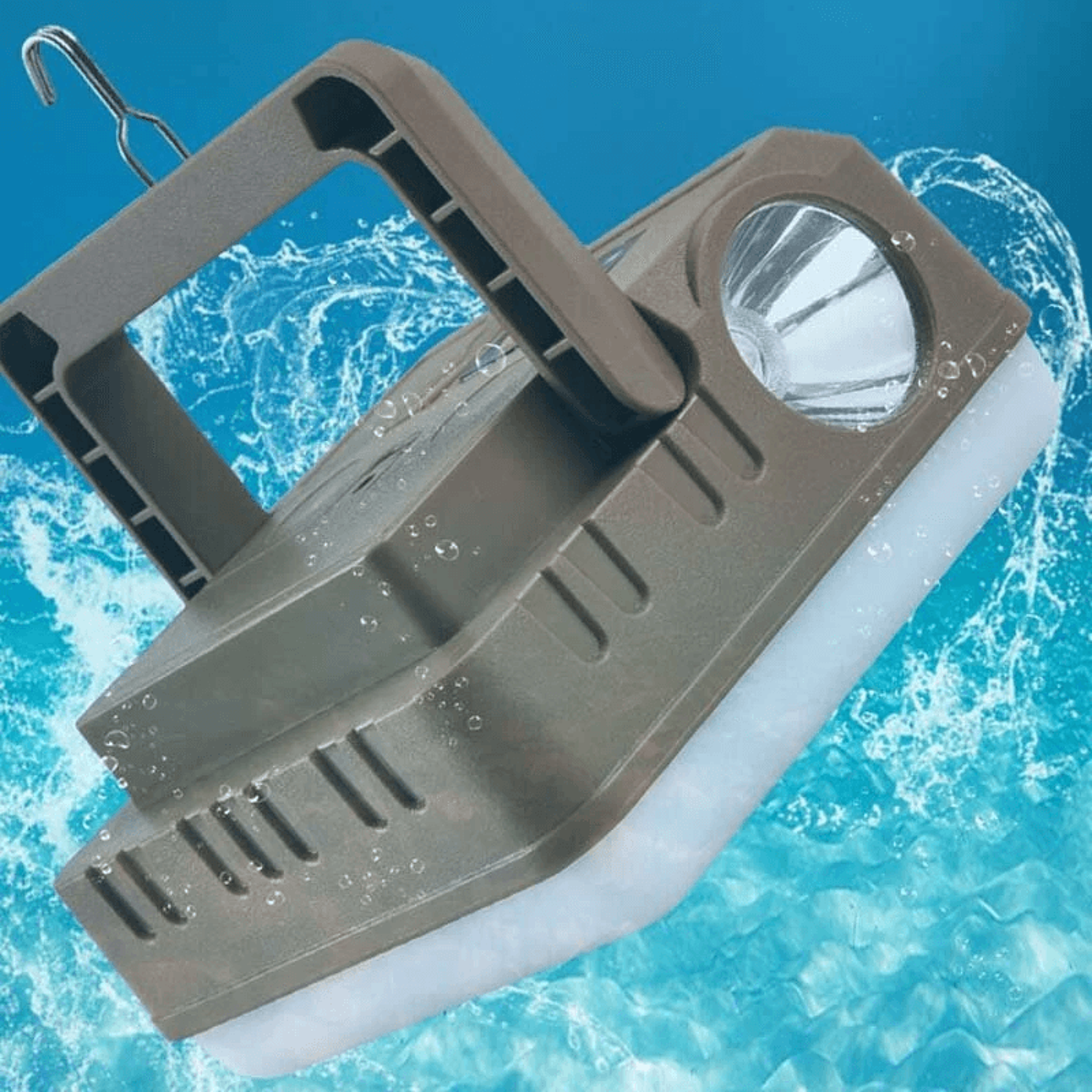 Rechargeable LED Camping Lantern With Dual Beam Tent Light 2