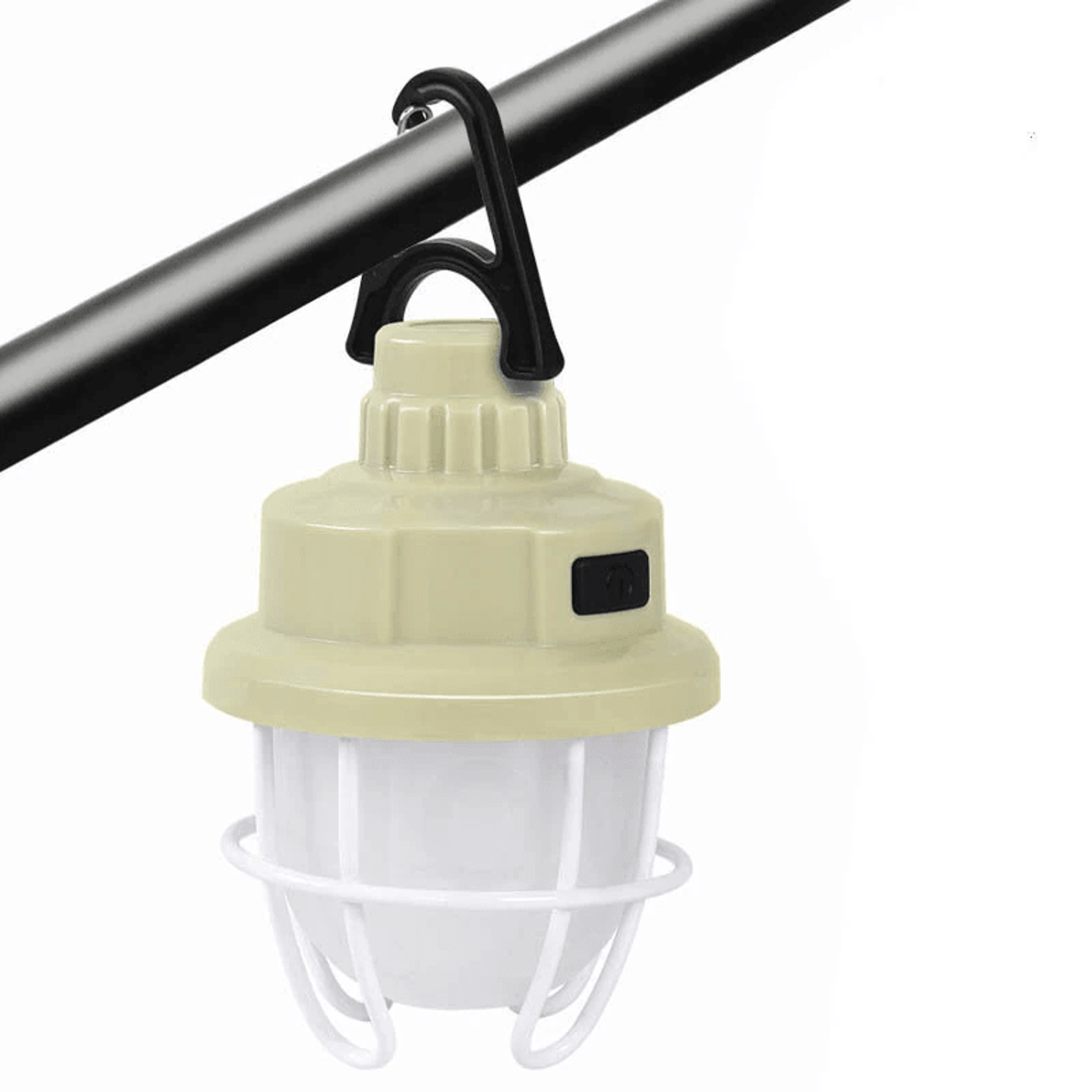 Vintage Rechargeable LED Camping Lantern With Dimmable Light And Hanging Handle 0