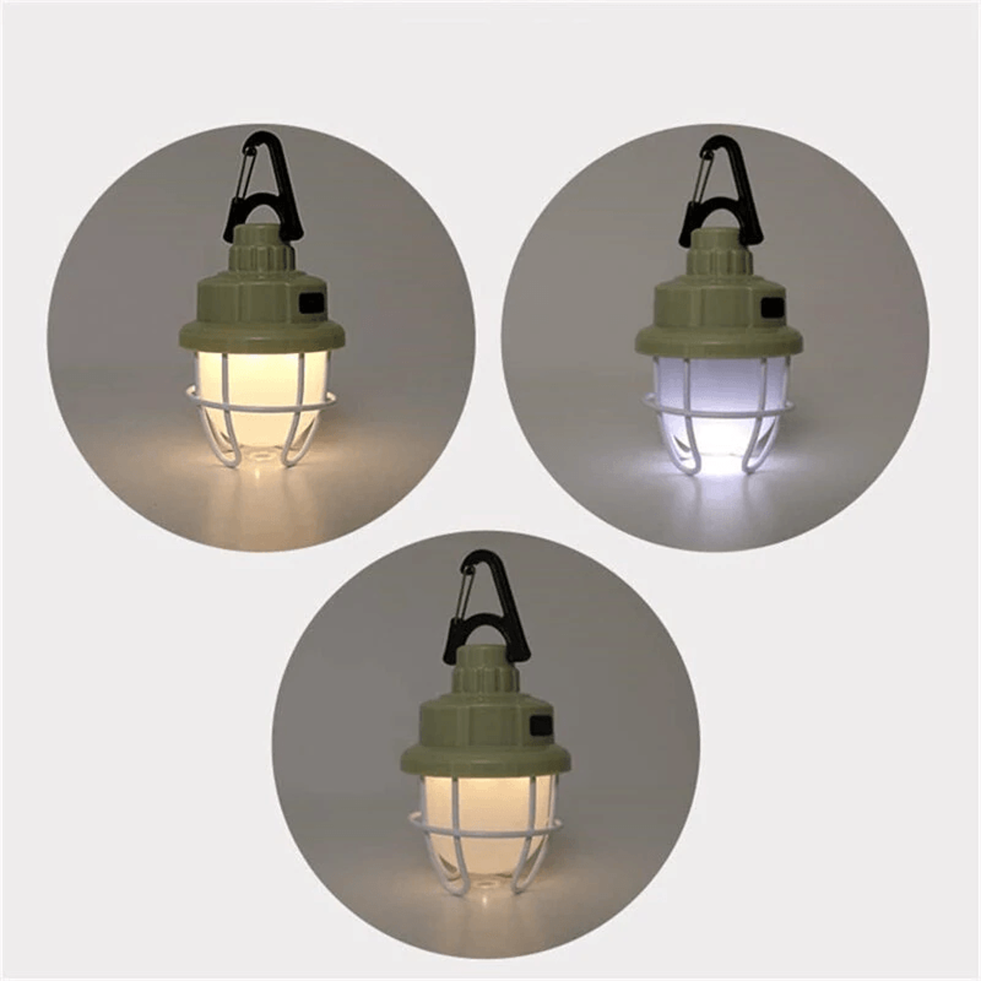 Vintage Rechargeable LED Camping Lantern With Dimmable Light And Hanging Handle 4