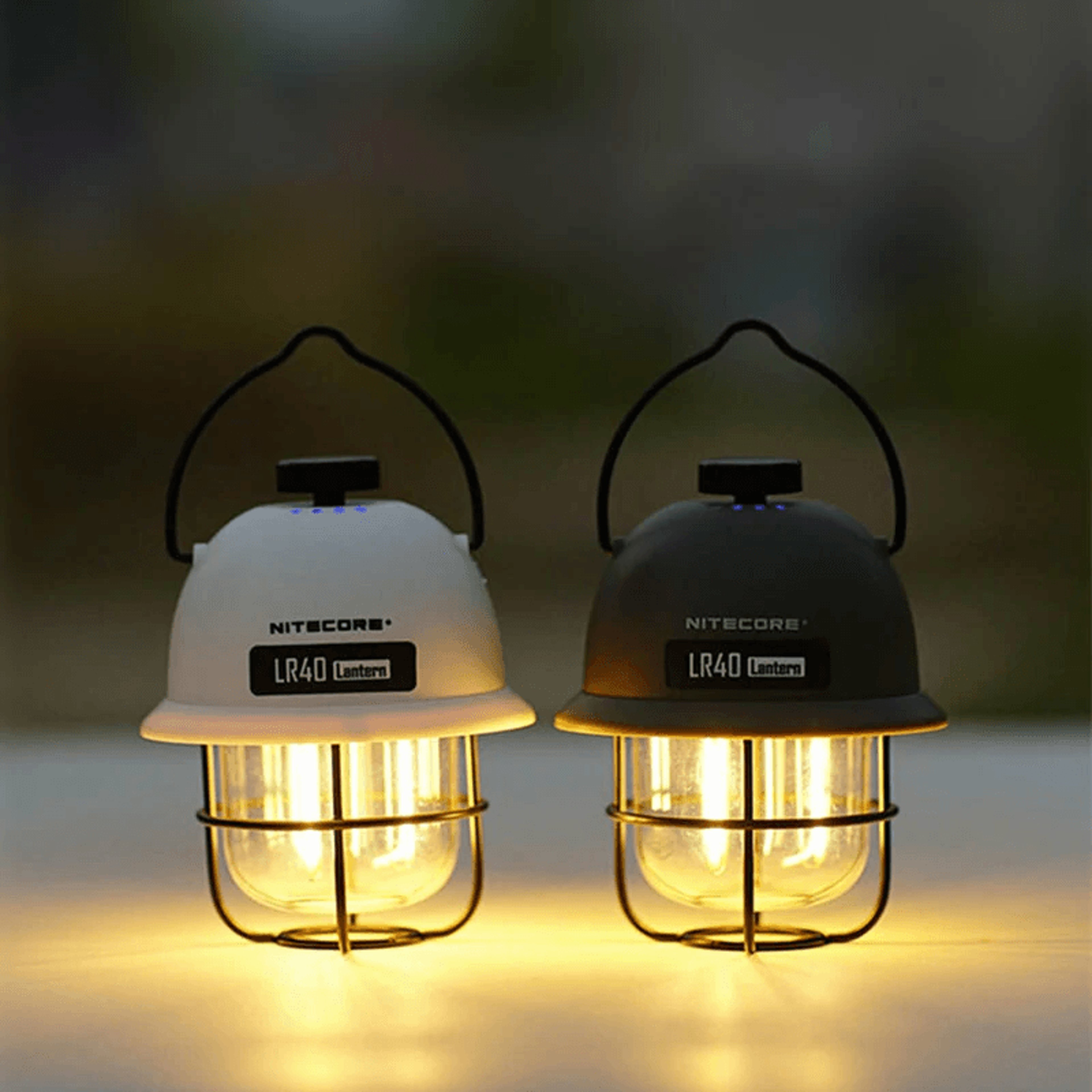 Rechargeable Camping Lantern With Power Bank And Adjustable Multi Color Lighting 1
