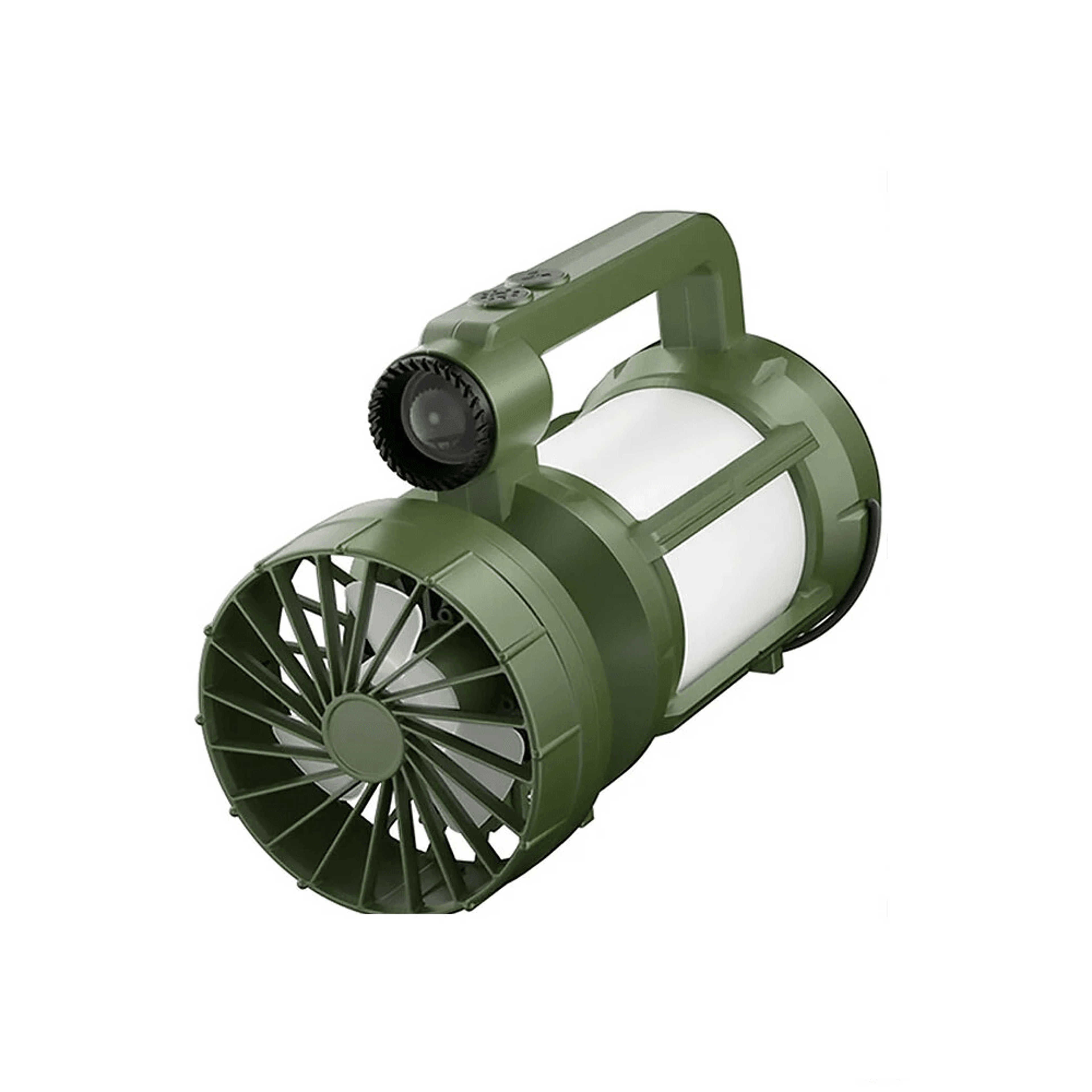 Portable Solar Camping Lantern with Mini Fan LED Flashlight and Type C Rechargeable Battery – view 8