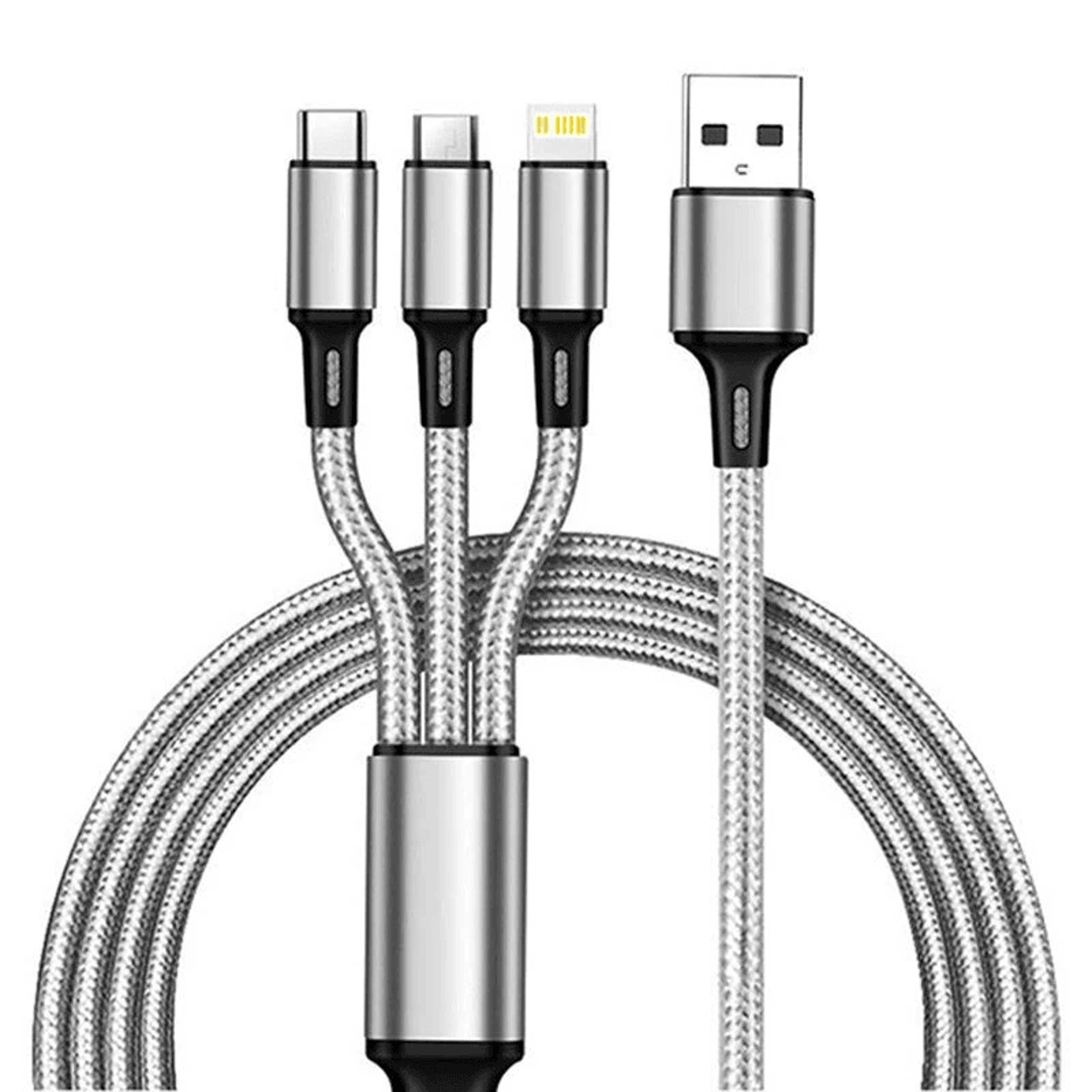 Fast Charging Cable With USB A Connector And Durable Nylon Braided Design 8