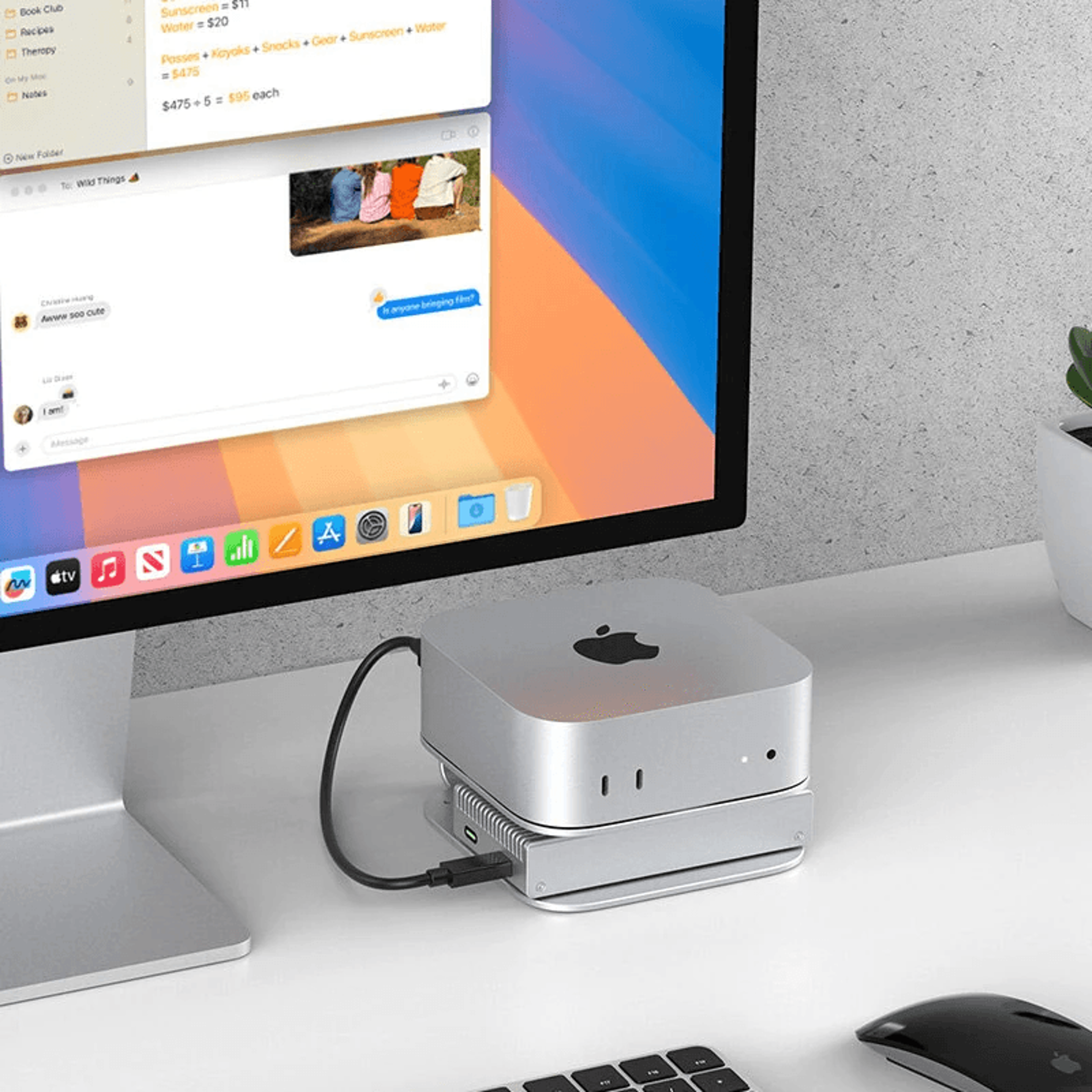 Mac Mini Stand Aluminum Cooling Stand For Mac Mini And Pro 1