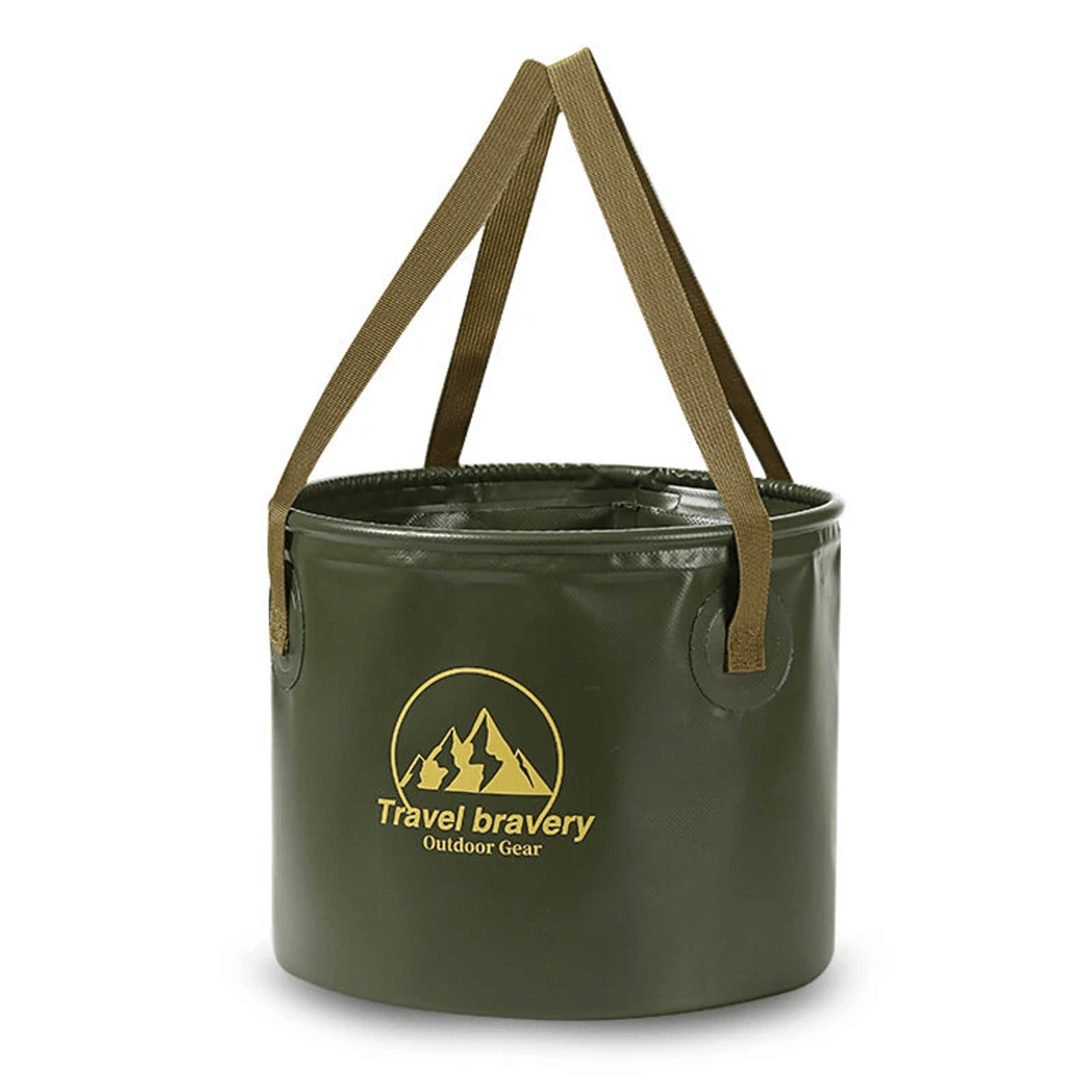 Collapsible Camping Bucket Leakproof Portable Water Container 0