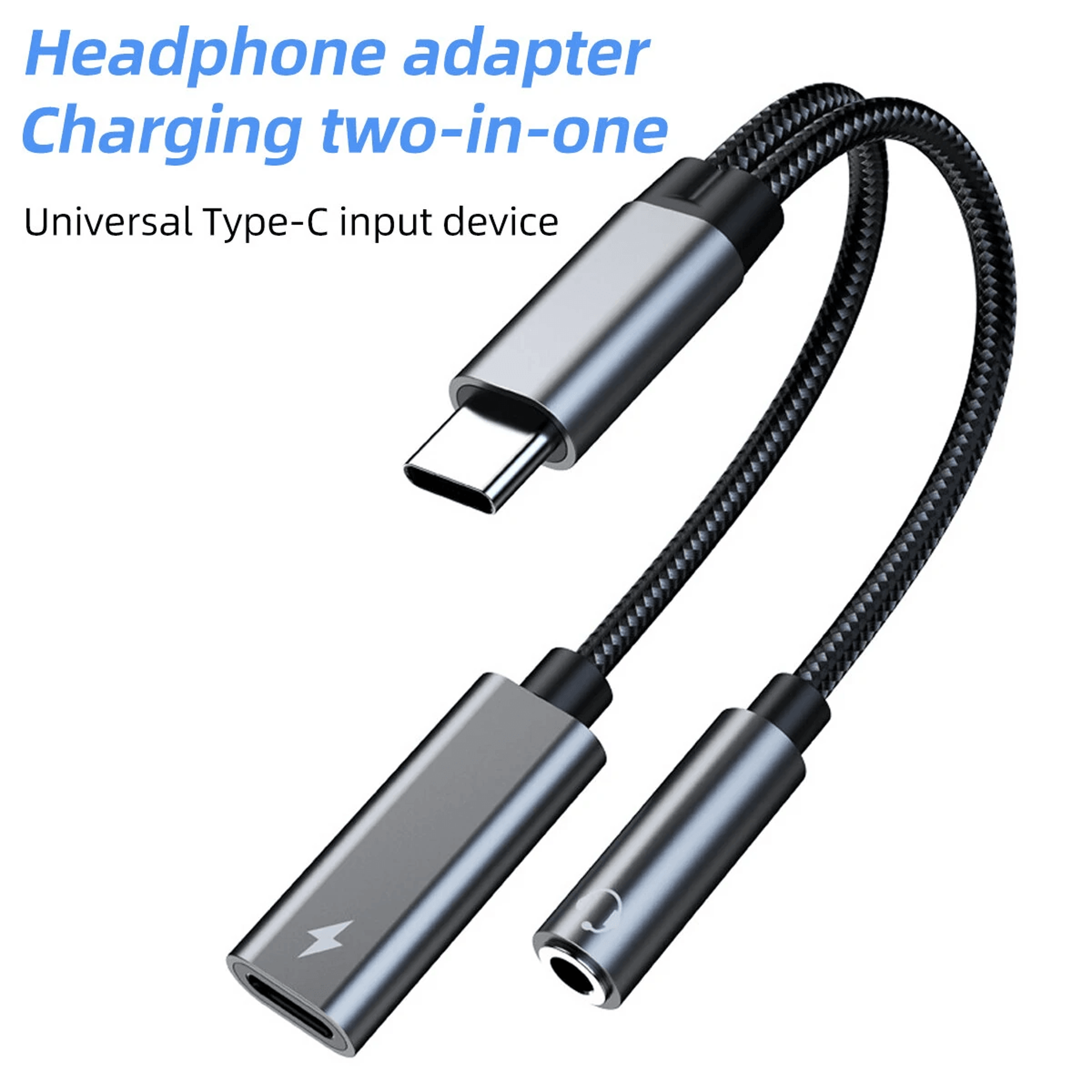 USB C To Audio Adapter With PD Fast Charging 4
