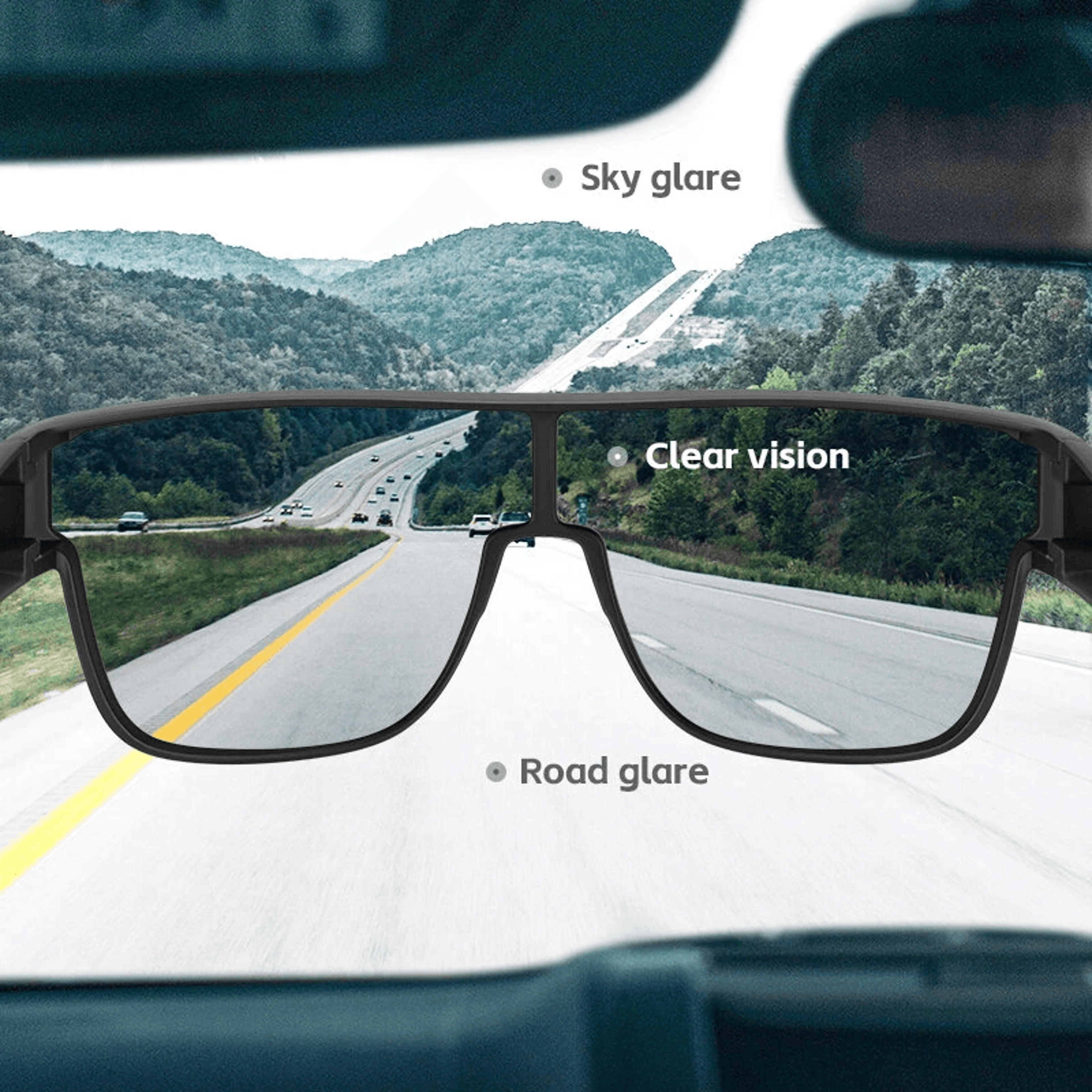 Polarized Cycling Glasses With UV Protection And Myopia Insert 6