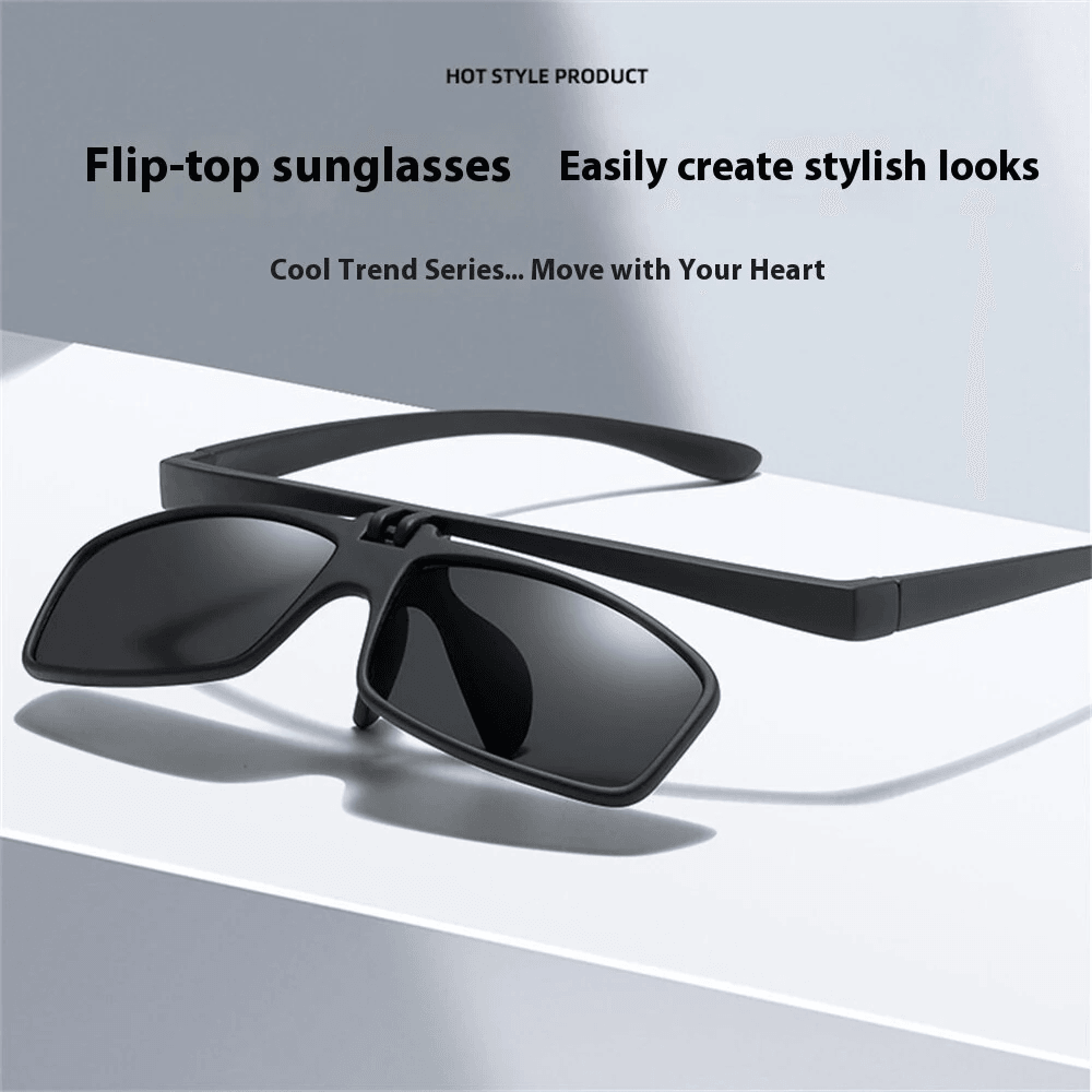 Flip Up No Polarized Sunglasses With Protection For Driving Fishing And Outdoor Use 3