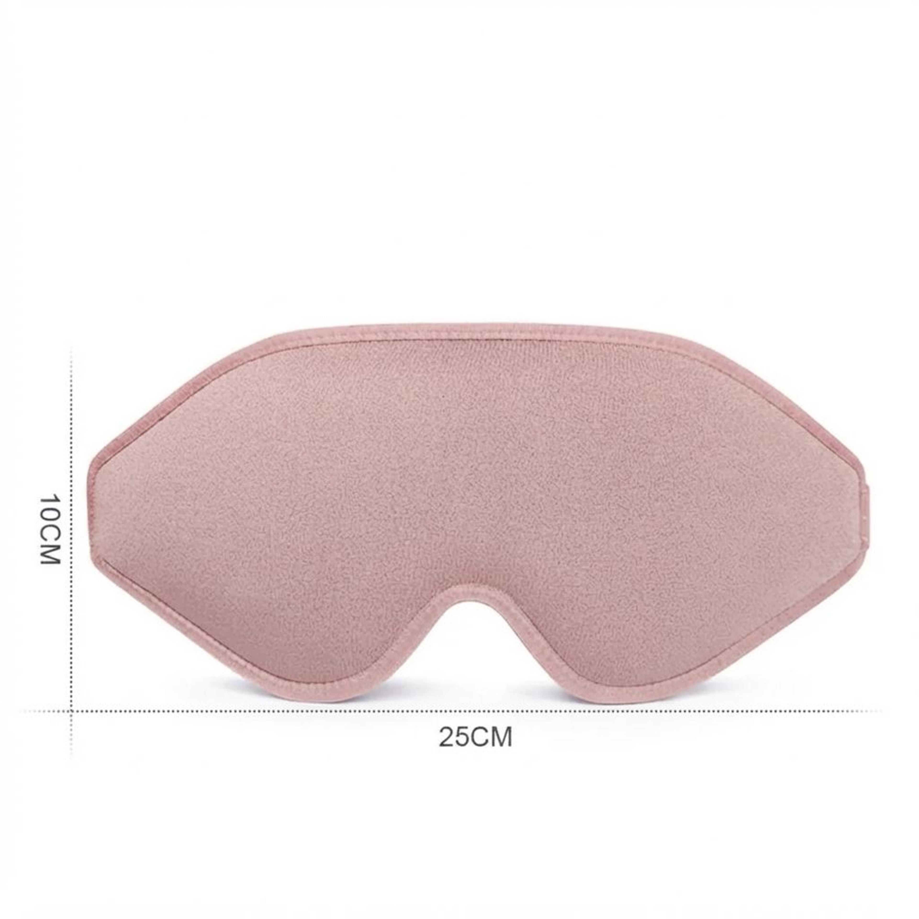 Memory Foam Sleep Mask With Deep Eye Cups And Adjustable Strap 3