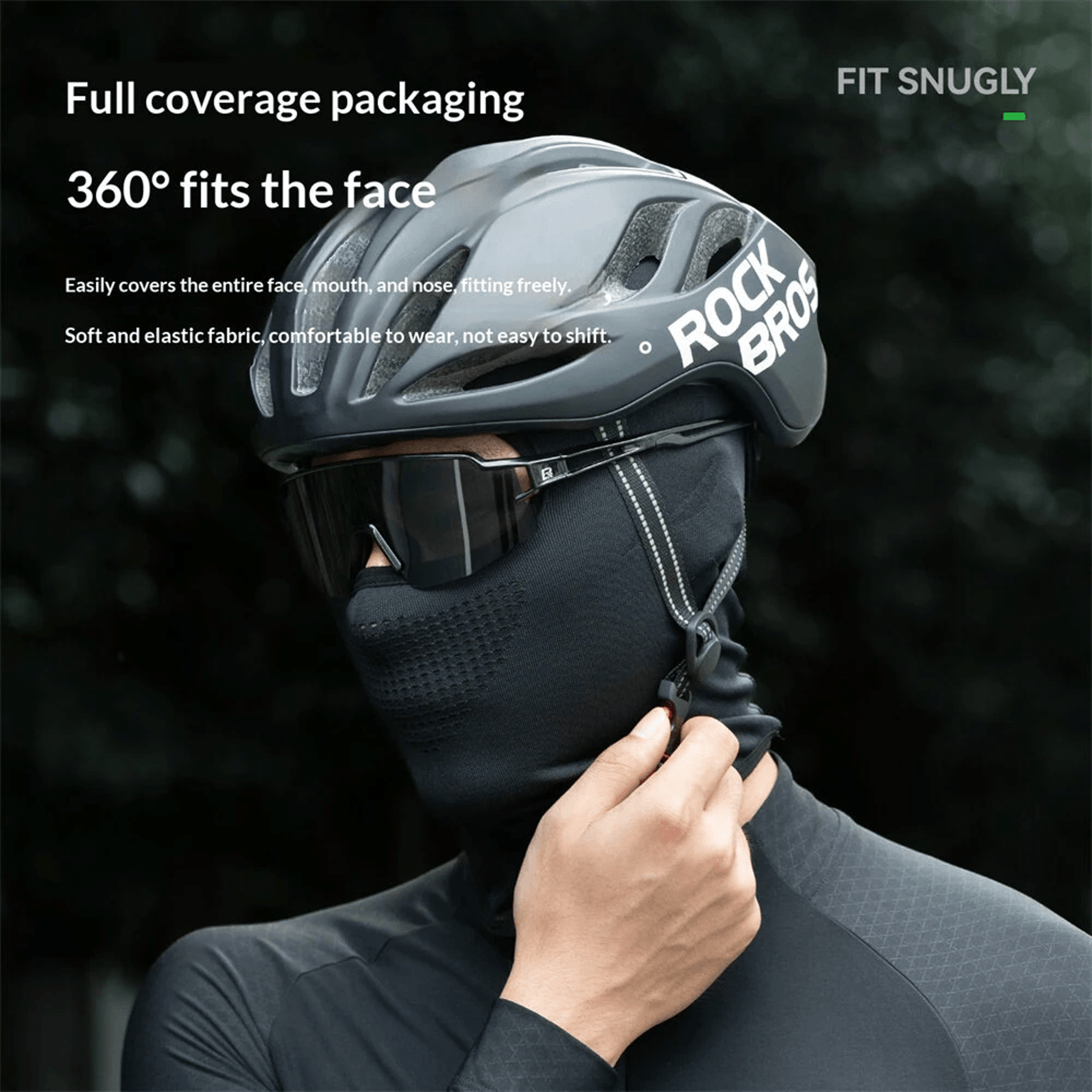 Breathable Cycling Balaclava Windproof Full Face Motorcycle Mask 1