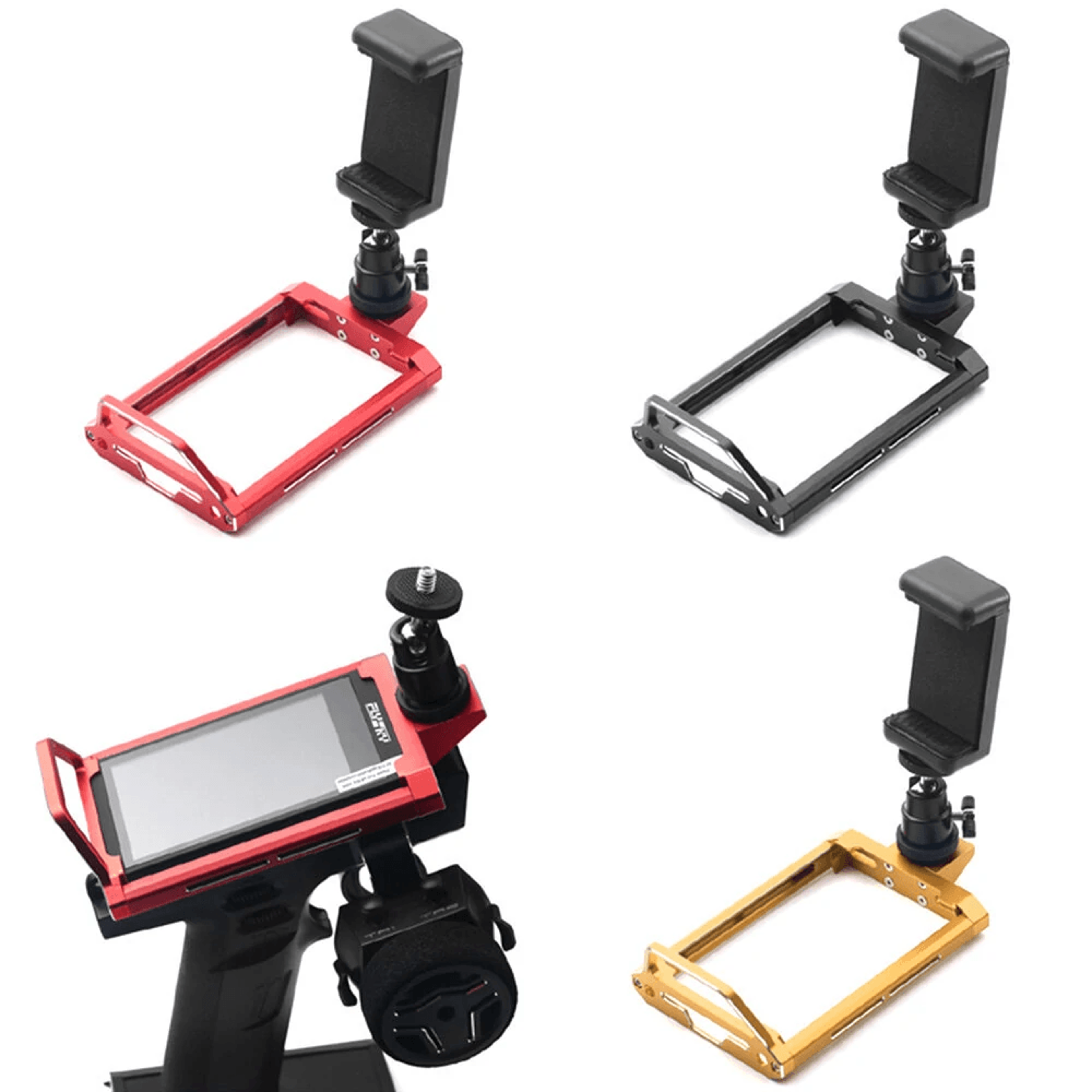 Fly Sky Noble Metal Transmitter Holder Bracket Protective RC Controller Upgrade 0