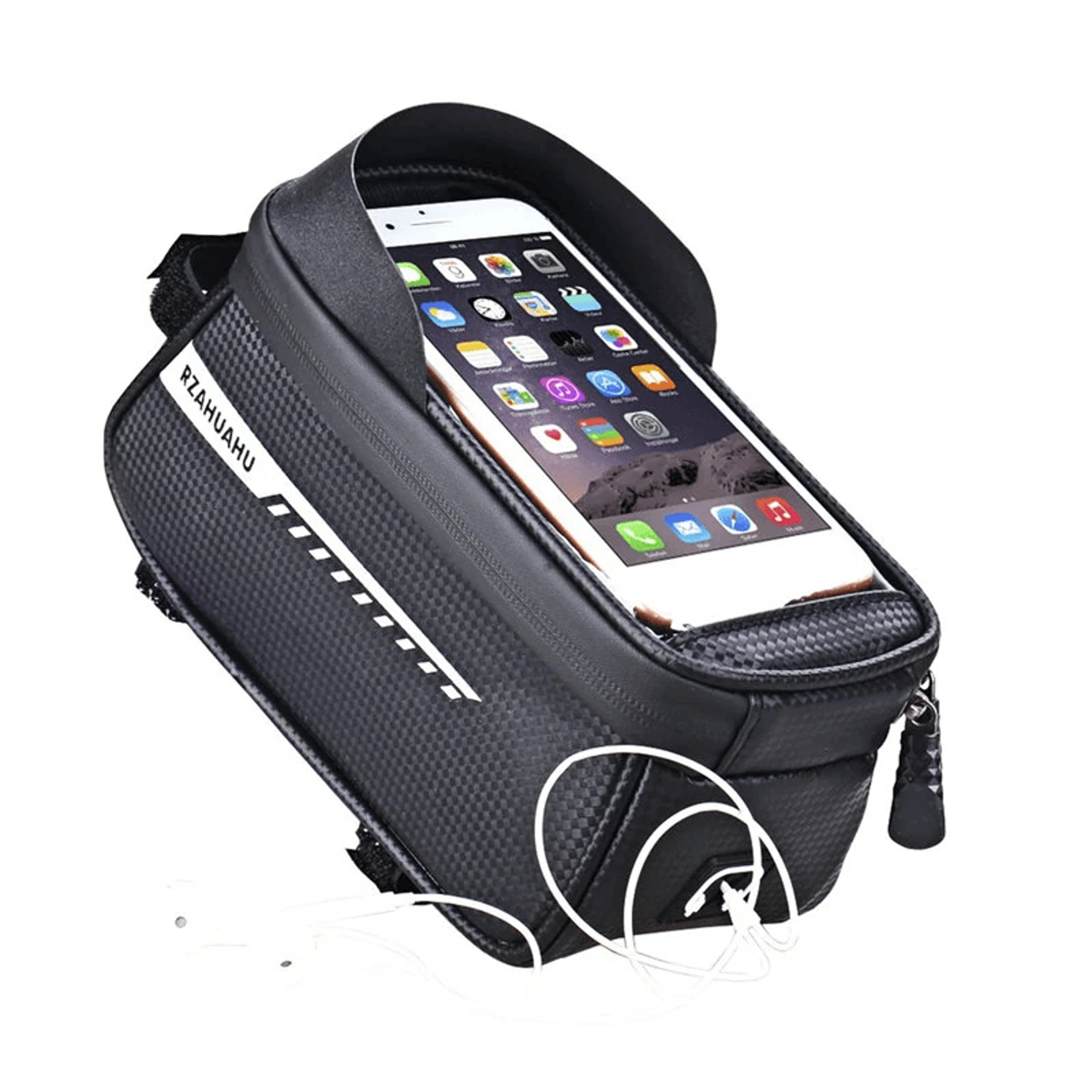 Waterproof Bike Phone Bag With Touchscreen Holder And Reflective Strip 4