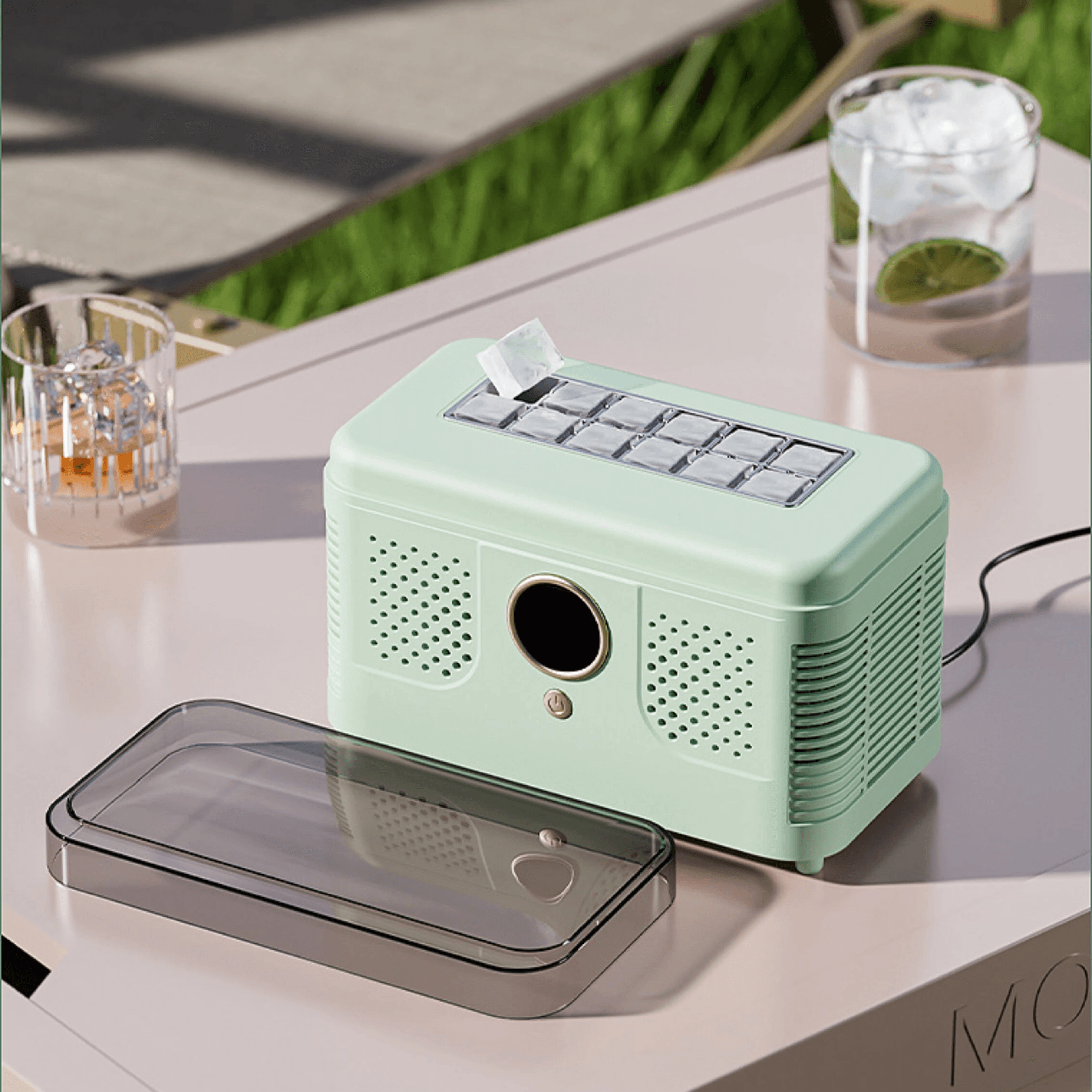 Portable Countertop Ice Maker Compact Cube Ice Machine For Home Office And Camping 11