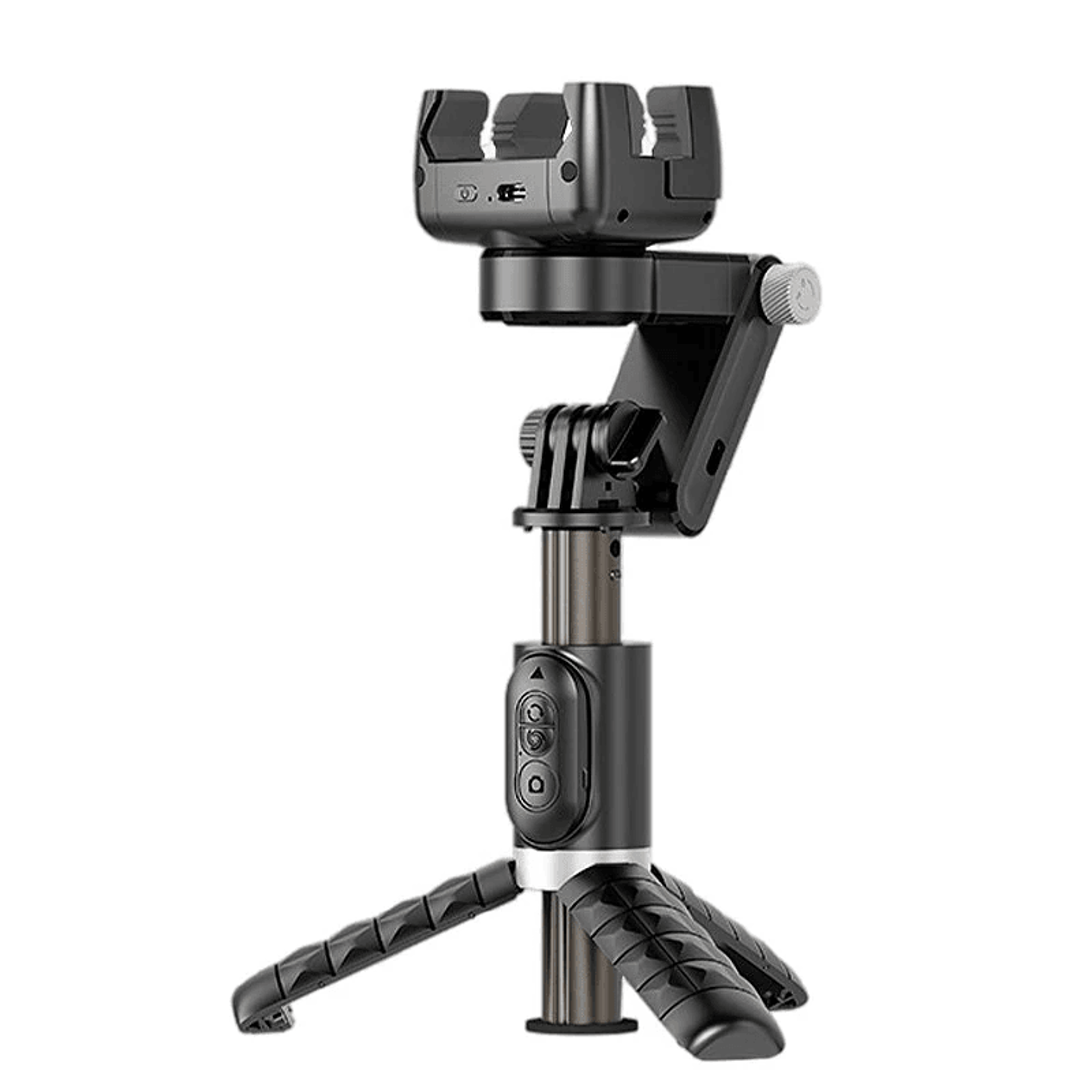 Smartphone Gimbal Stabilizer With Selfie Stick Tripod Fill Light And Face Tracking 3