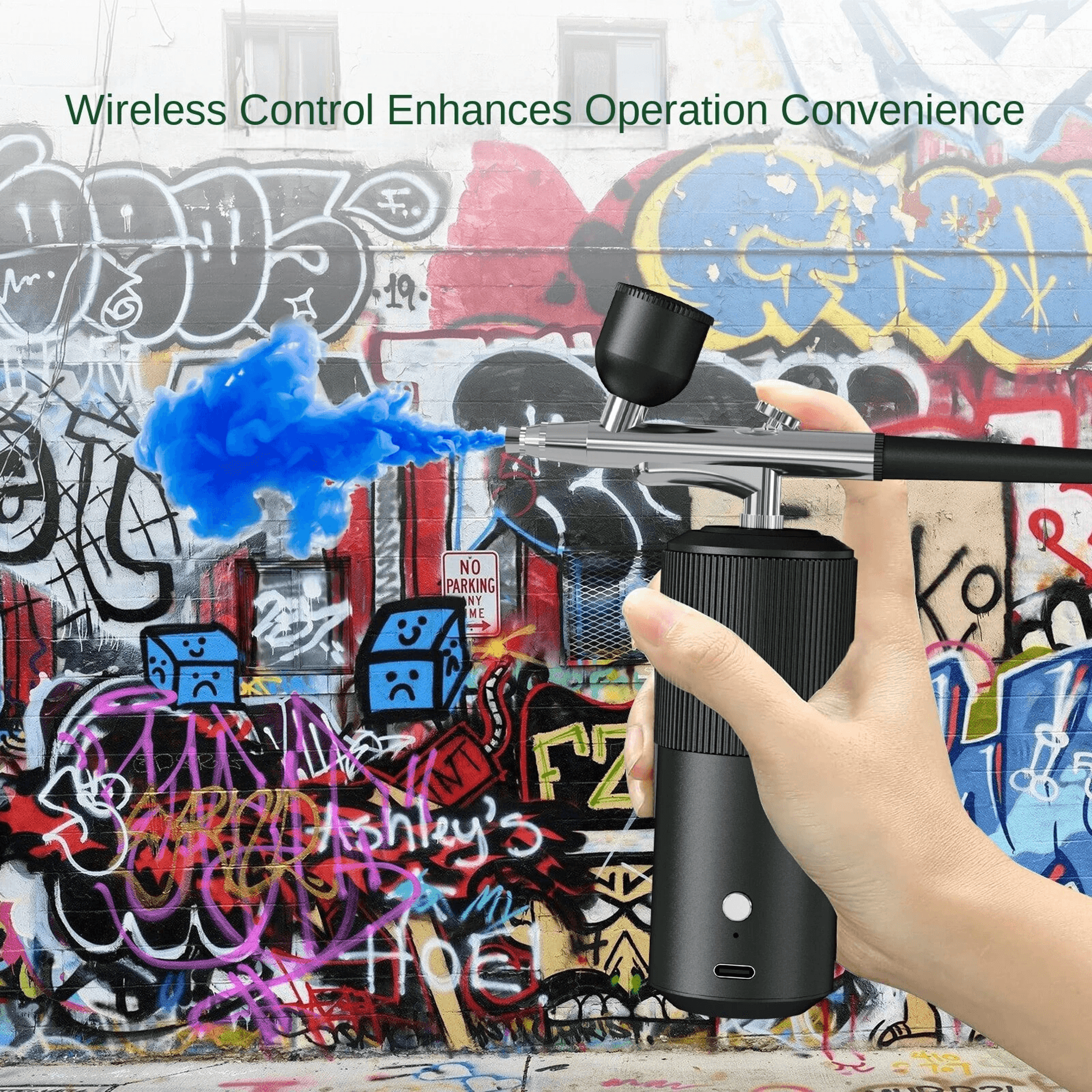 Portable Mini Airbrush With Compressor PSI Rechargeable Wireless Airbrush 4