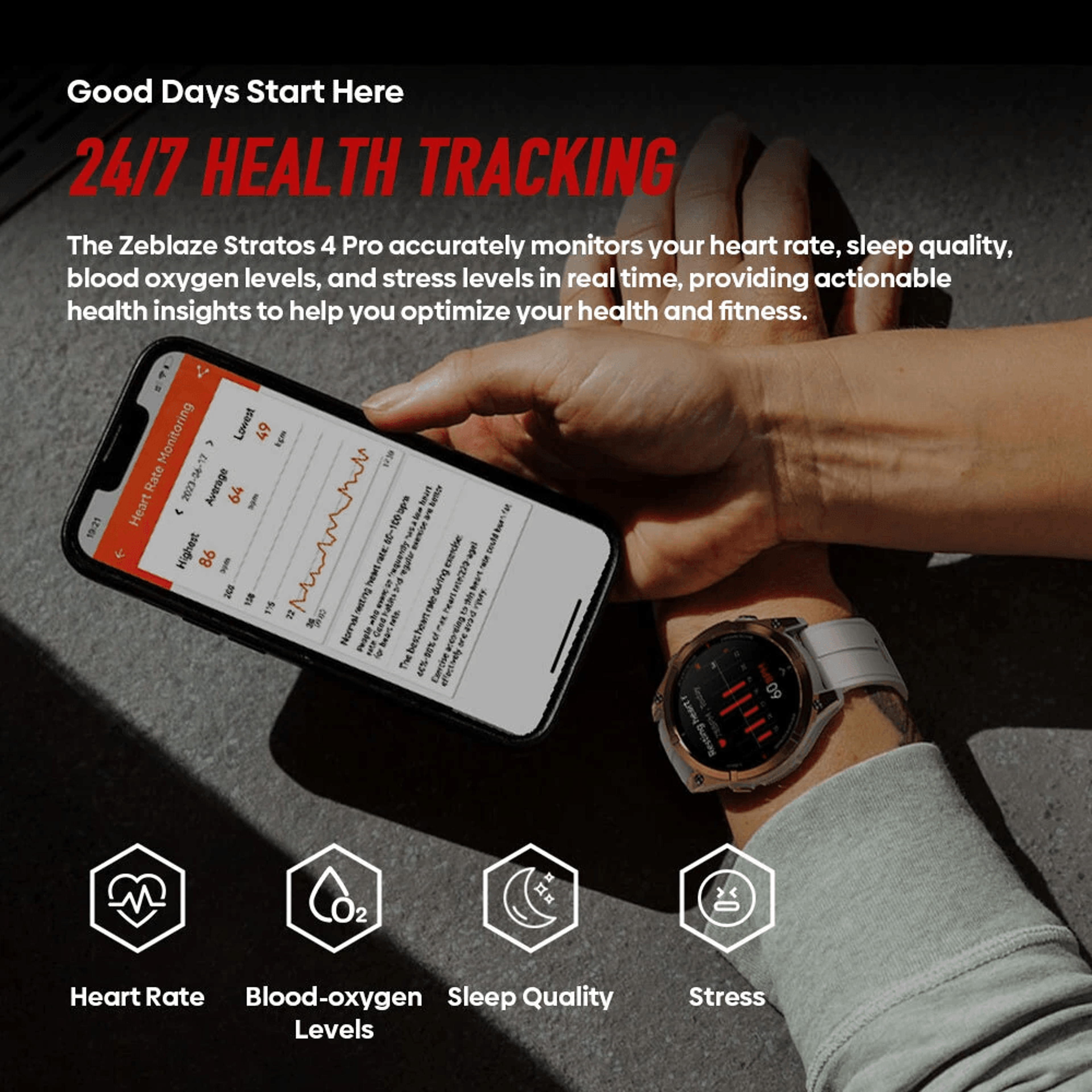 GPS Smart Watch With AMOLED Display Offline Maps Bluetooth Calling And Multi Sport Tracking 3