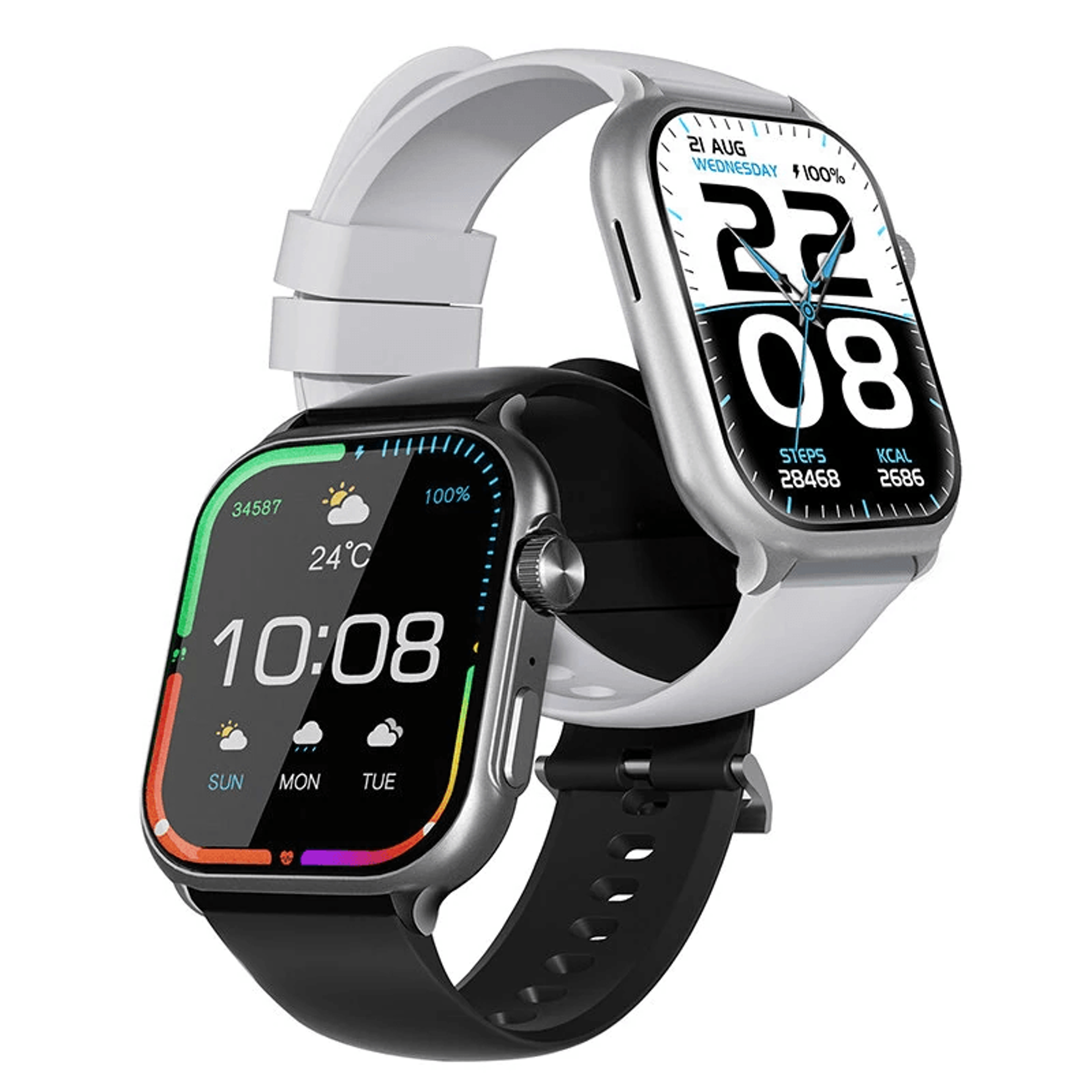 Display Smart Watch With Bluetooth Calling Heart Rate And Blood Oxygen Monitoring 0
