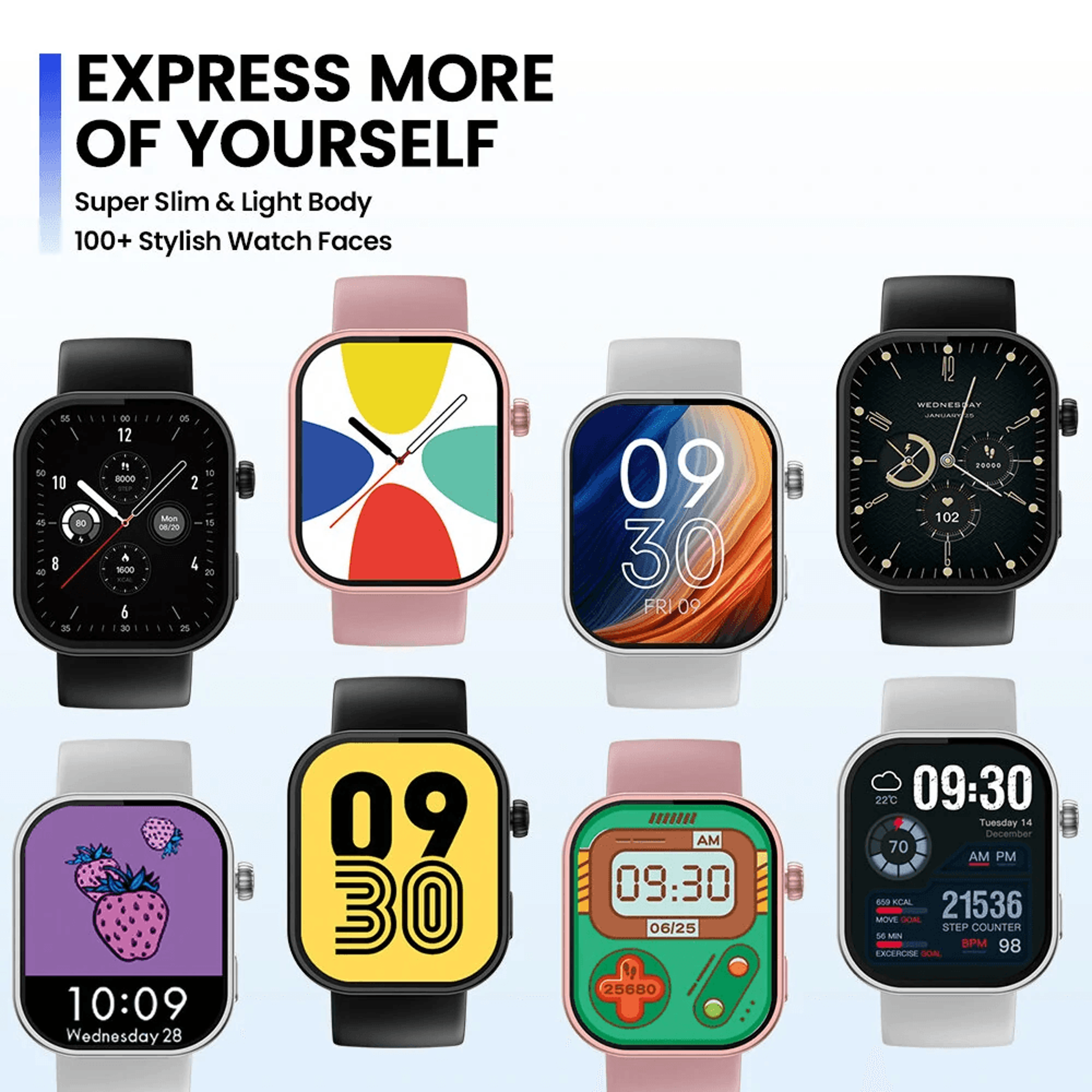 Large Display Smart Watch With Bluetooth Calling Health Tracking And Fitness Monitoring 5