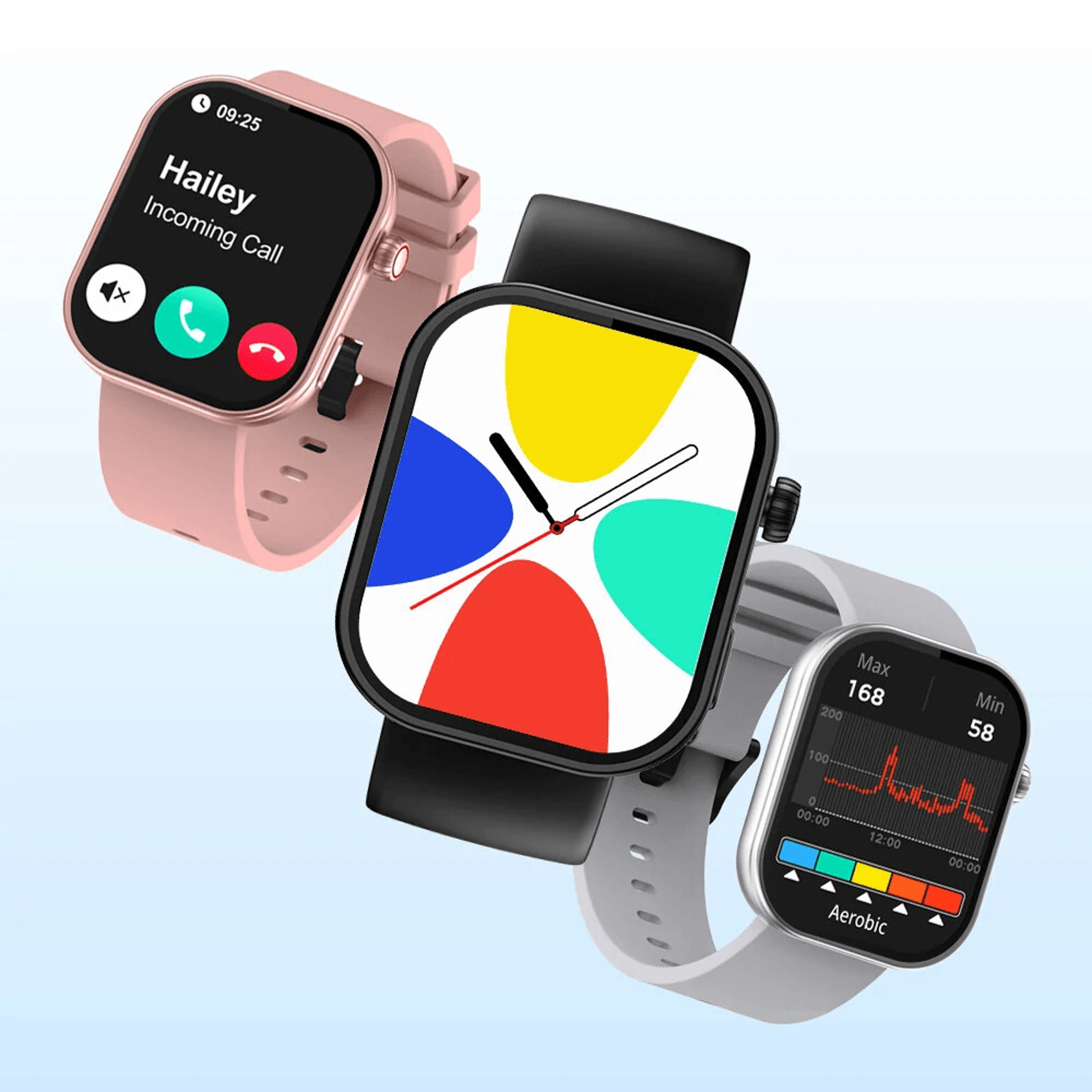Large Display Smart Watch With Bluetooth Calling Health Tracking And Fitness Monitoring 0