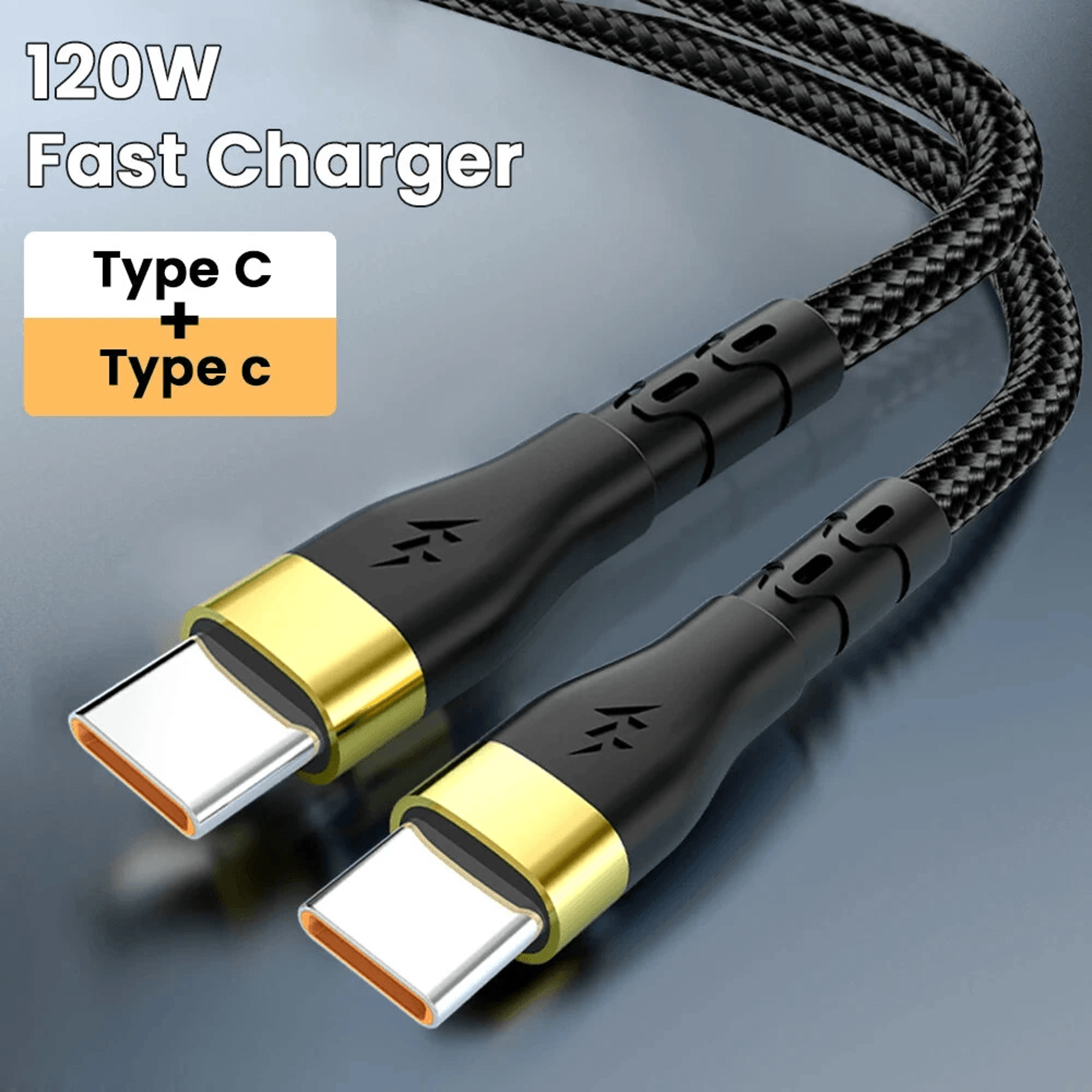 USB C To USB C Fast Charging Data Cable With Copper 1