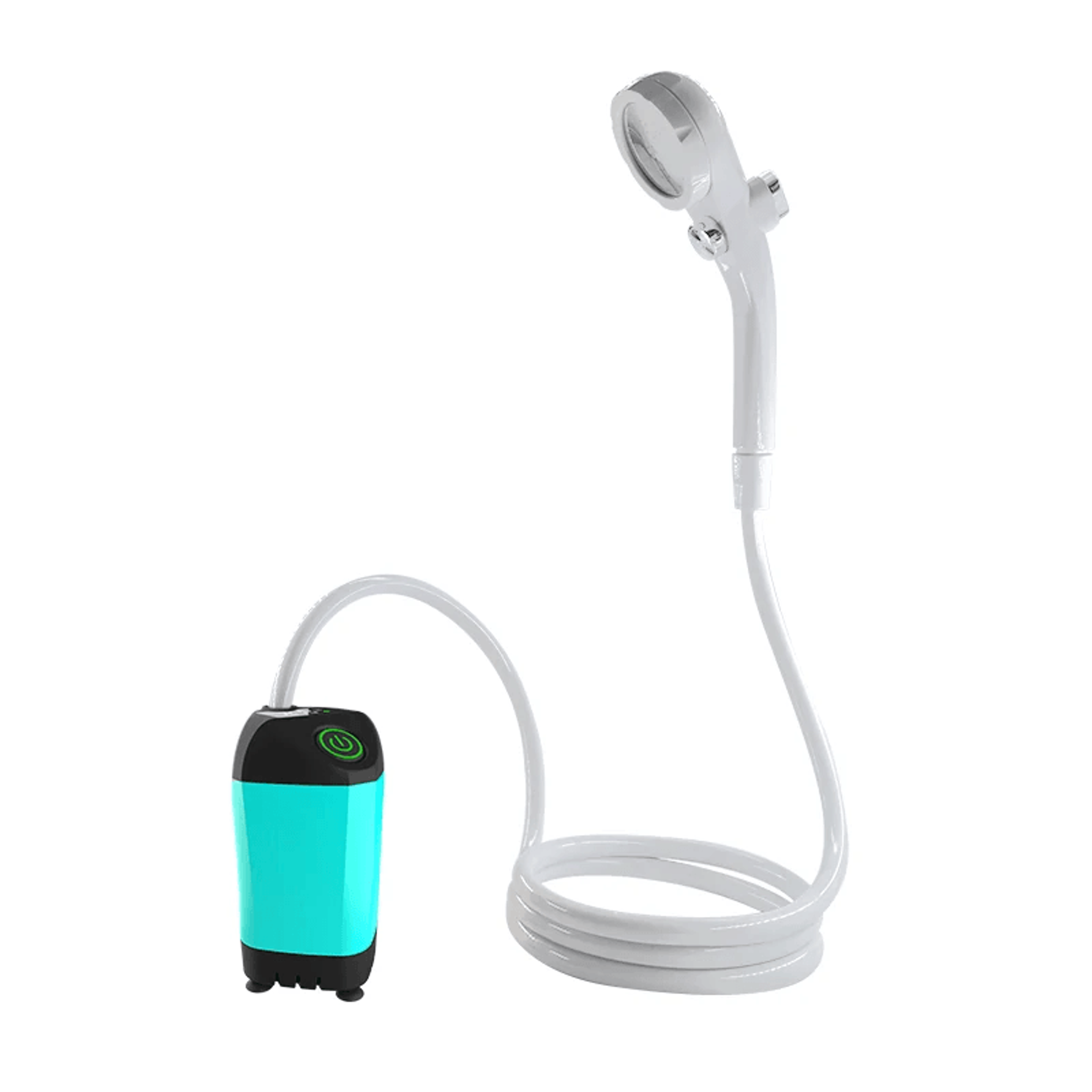 Portable Electric Camping Shower With Digital Display Waterproof Battery Powered Shower Pump 0