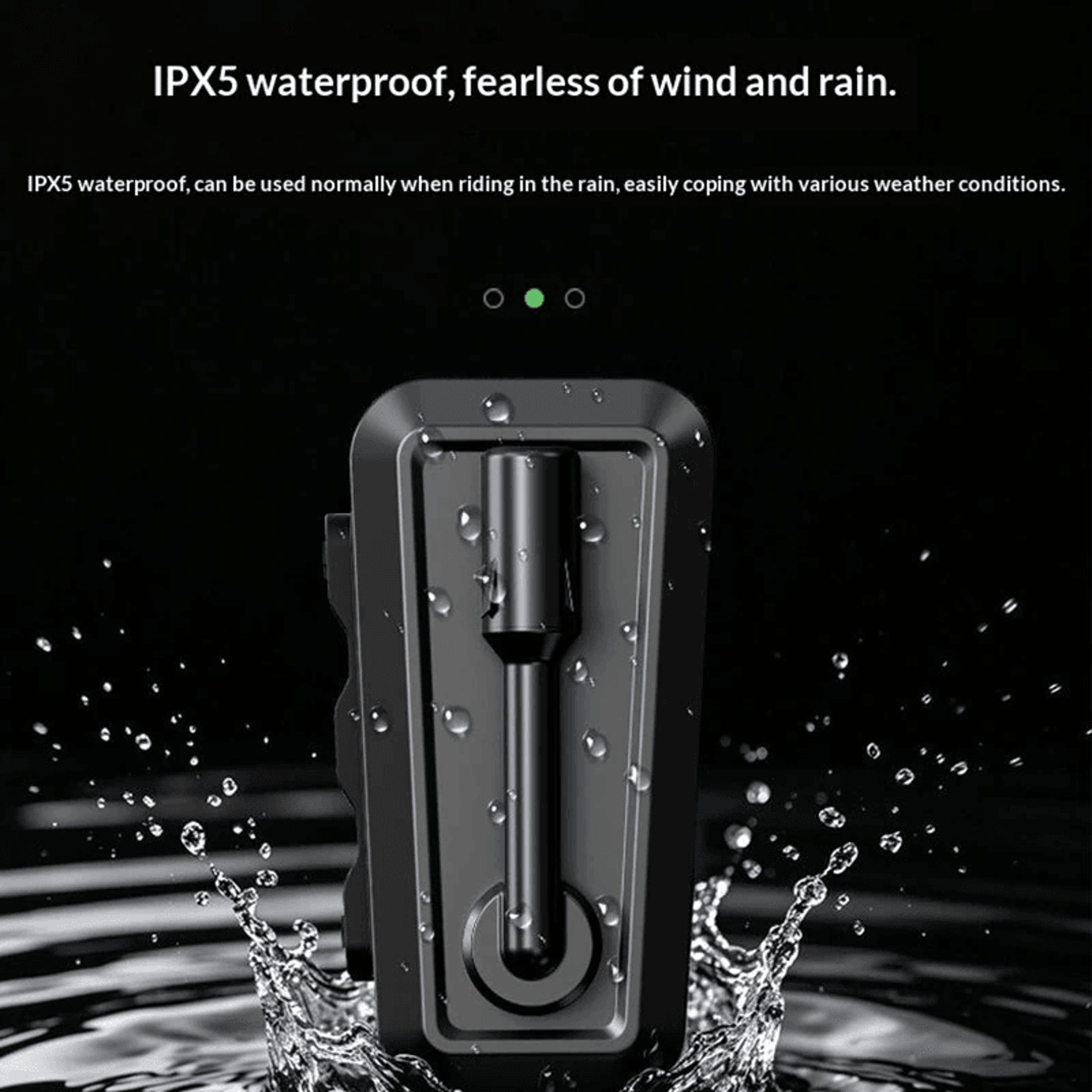 Cycling Intercom Headset Wireless Bluetooth Helmet Earphone With Two Person Intercom HD Noise Cance 2