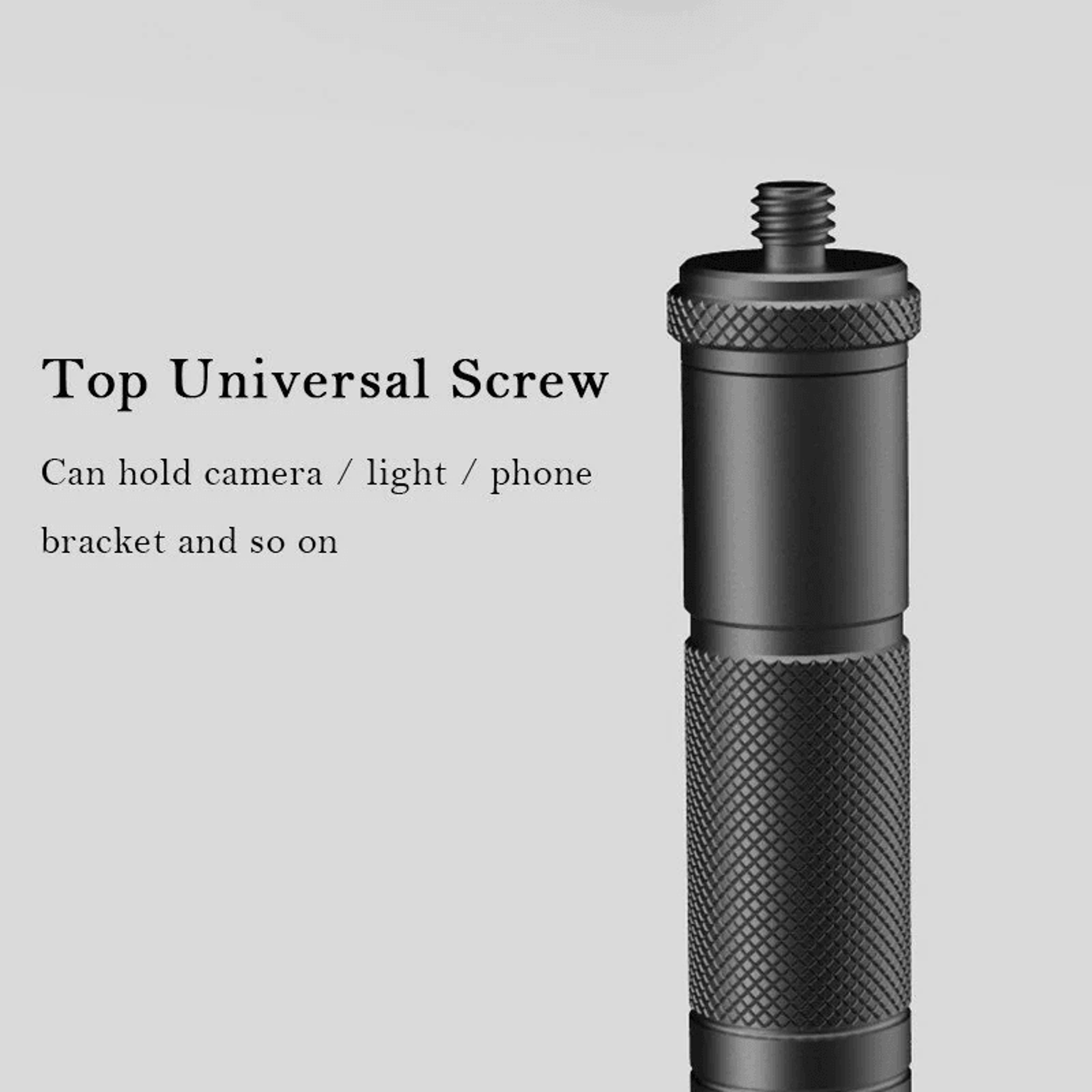 Foldable Aluminum Camping Lantern Stand Tripod For Lamp Camera And Phone Holder 5