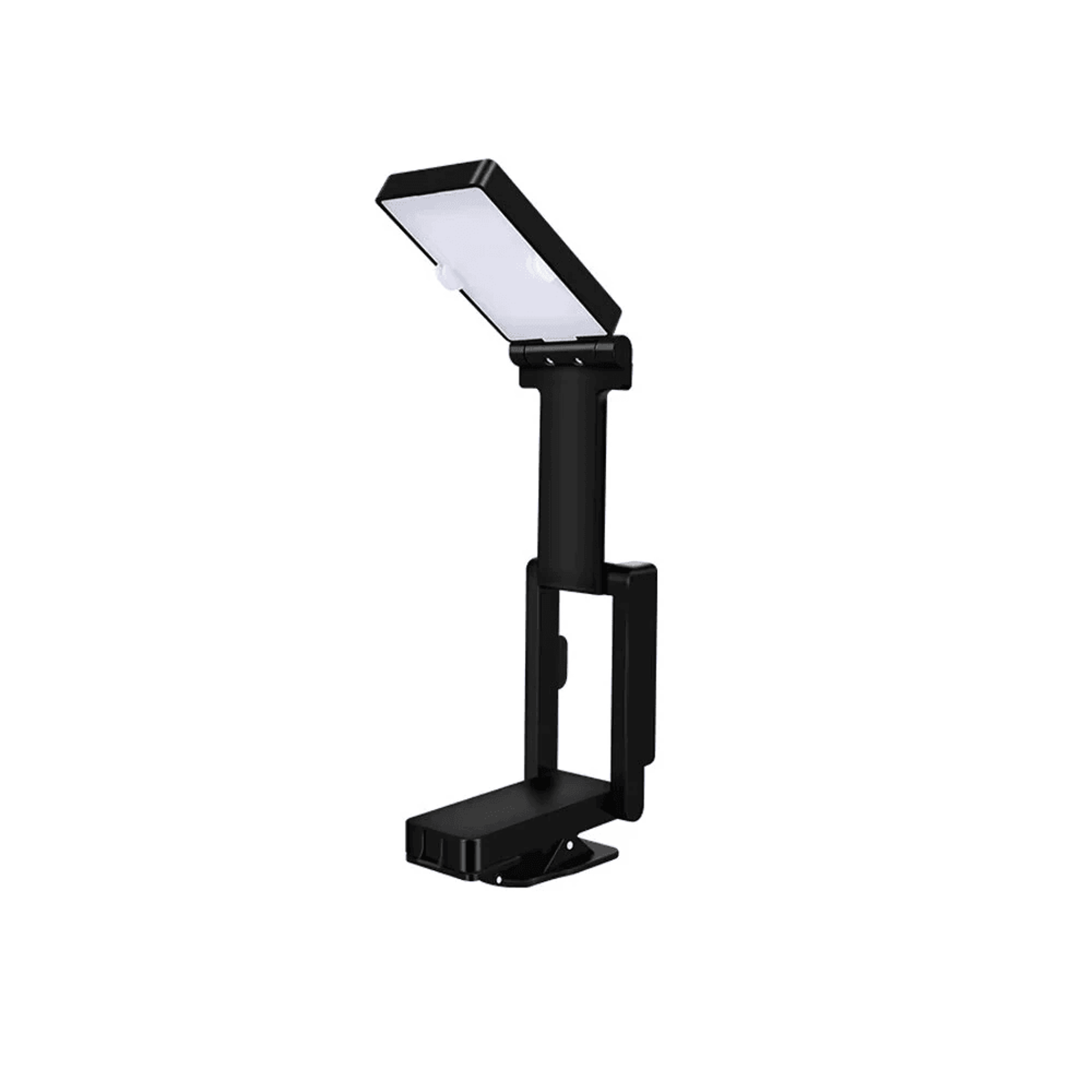 Rechargeable Foldable LED Clip On Reading Light With Color Modes And Stepless Dimming 0