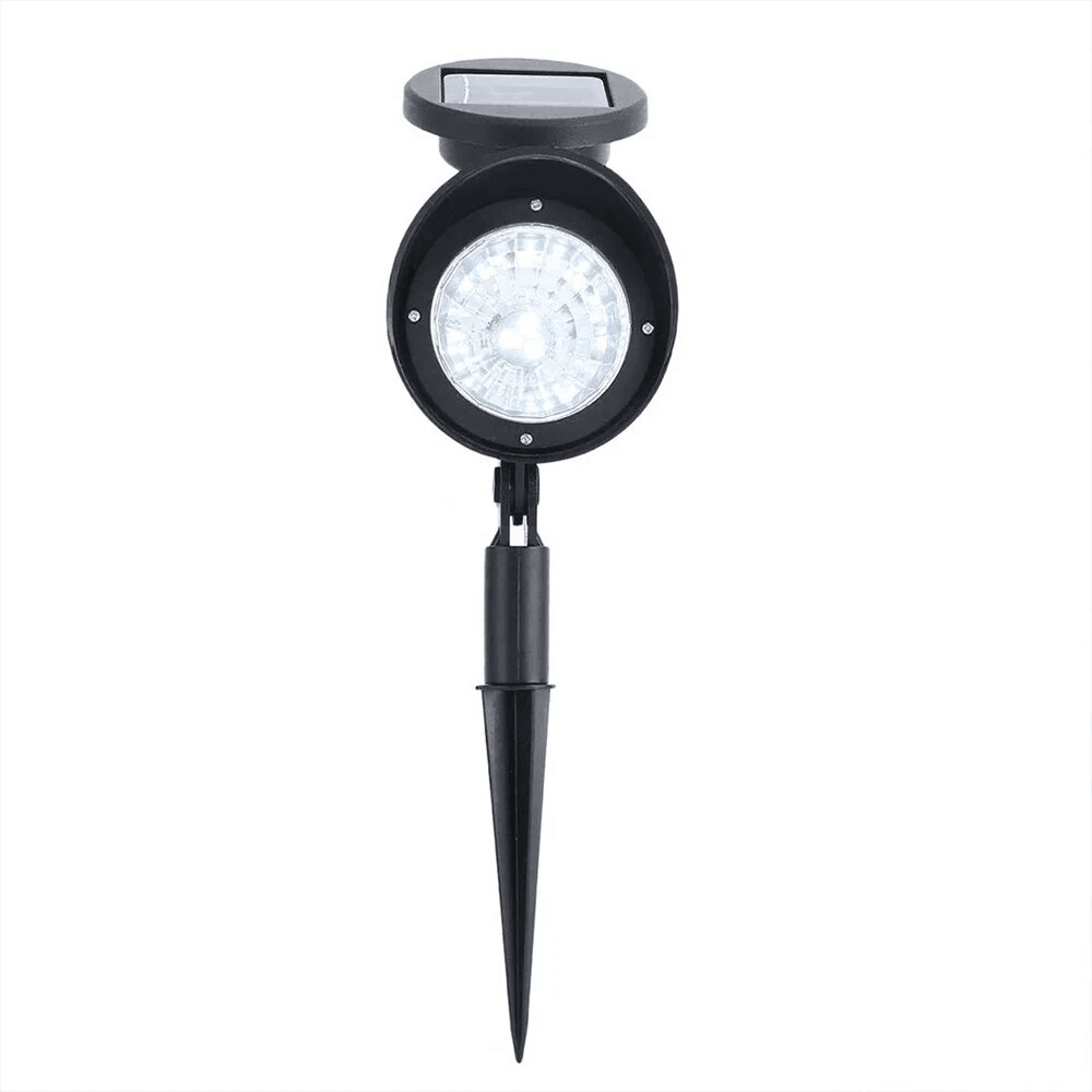 Solar Spotlights With LED Lights Automatic On Off Sensor And Waterproof Outdoor Design 2