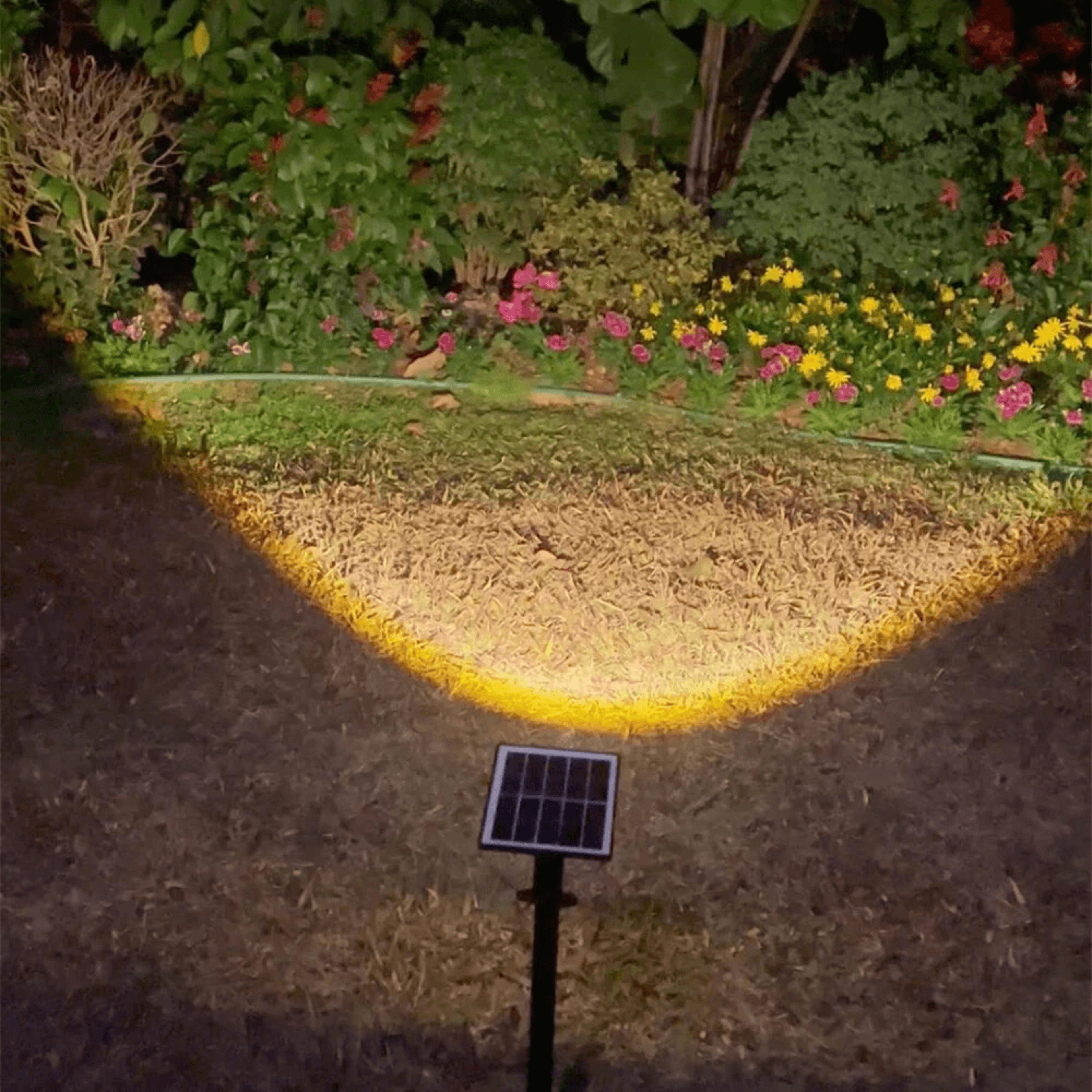 Solar Powered LED Lawn Light Waterproof Adjustable Outdoor Landscape Spotlight 4