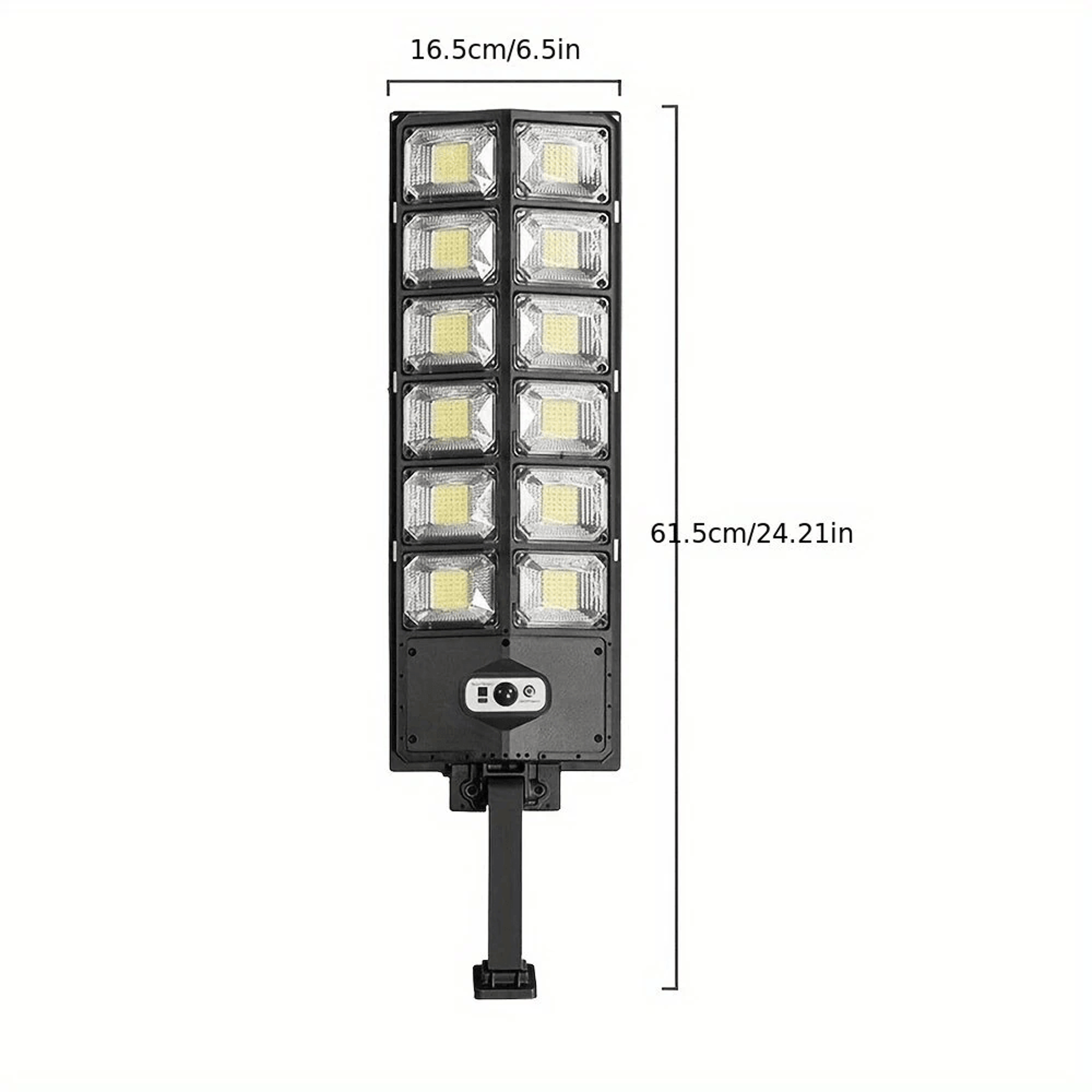 LED Motion Sensor Solar Street Light With Remote Control And Lighting Modes 5