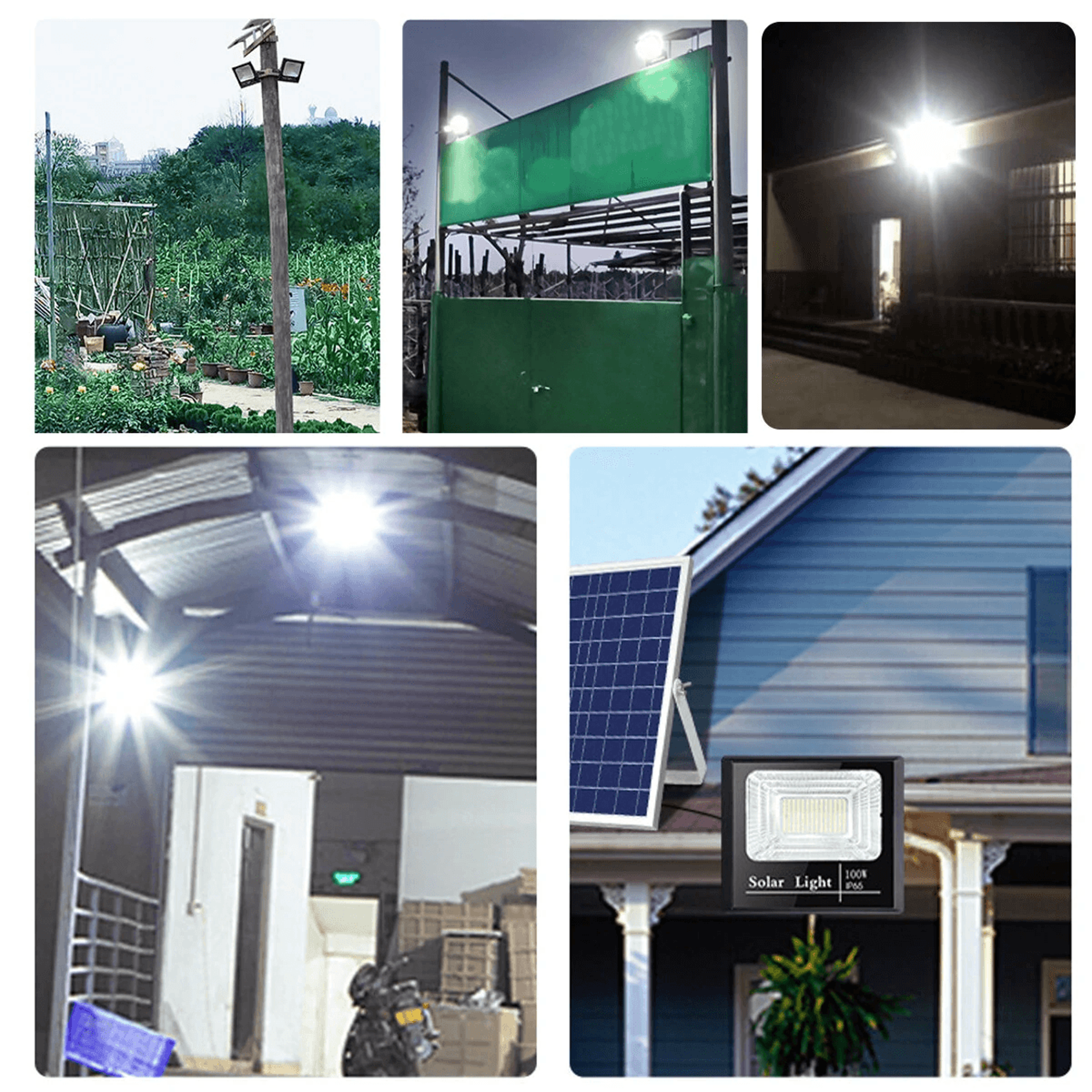 Solar Projection Light With Remote Control LED Waterproof Outdoor Lamp 3