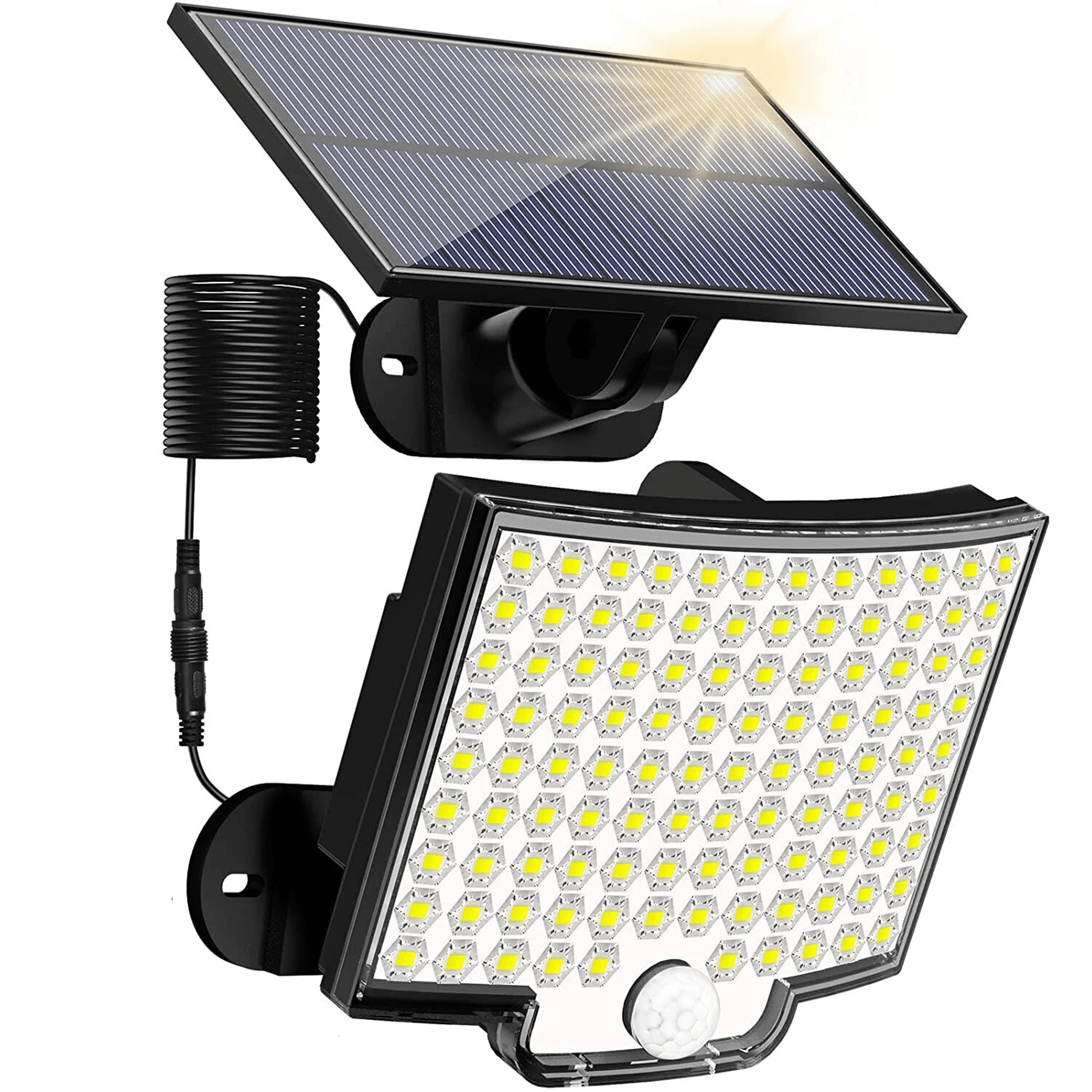 LED Motion Sensor Solar Outdoor Wall Light With Waterproof Design 7