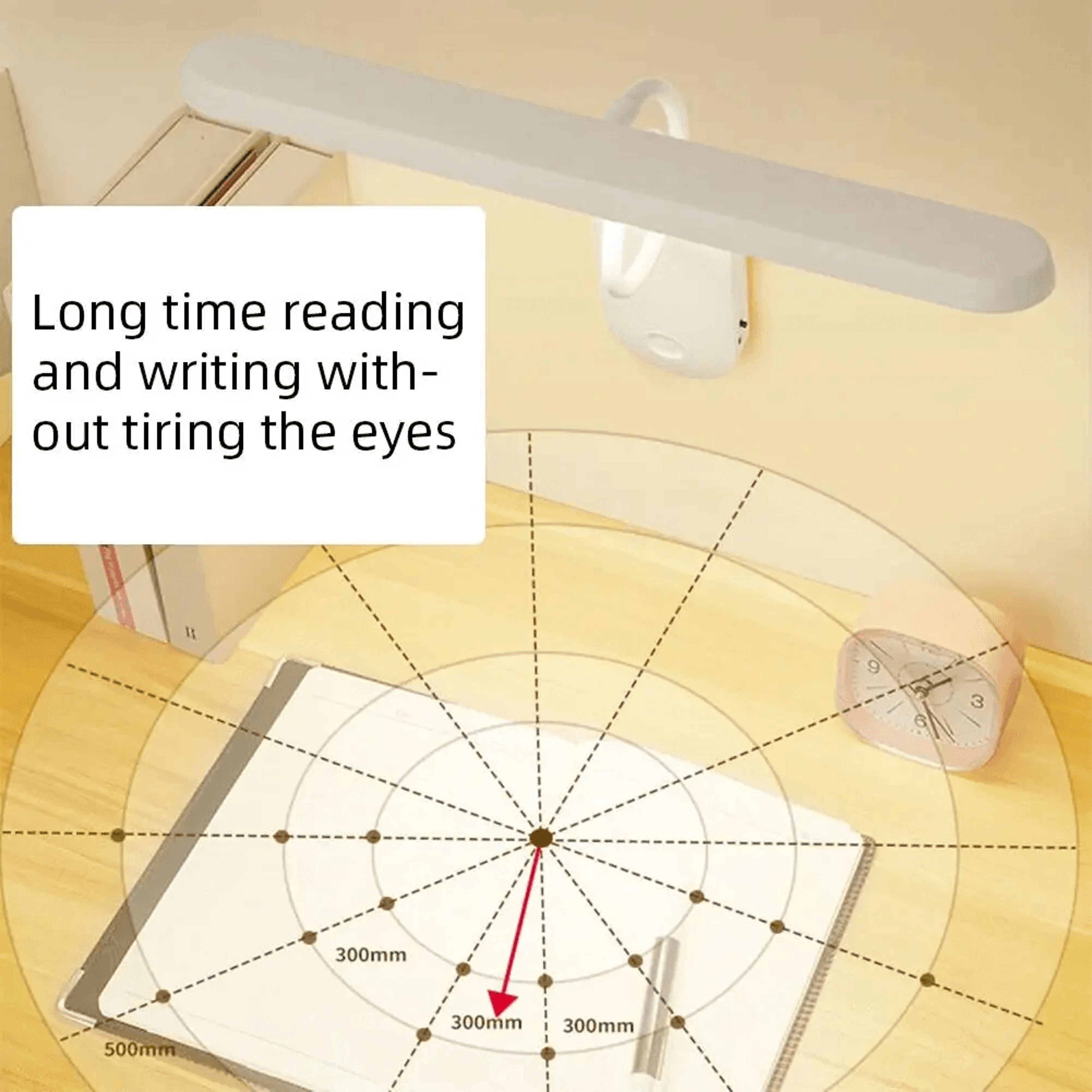 Portable LED Desk Lamp With Adjustable Brightness Touch Control And Rechargeable Battery 5
