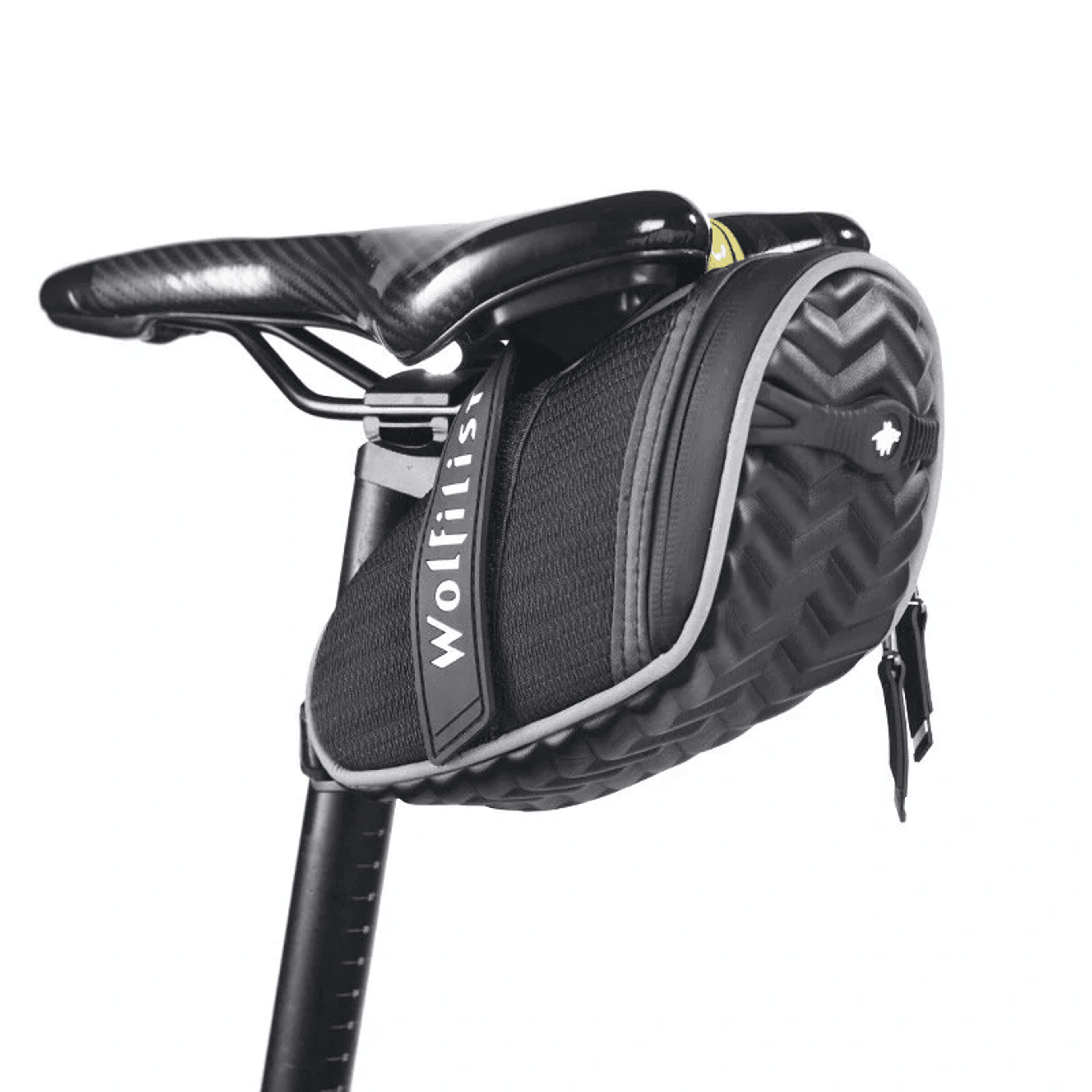 Waterproof Bike Saddle Bag Lightweight Bicycle Seat Bag With Reflective Strips 0