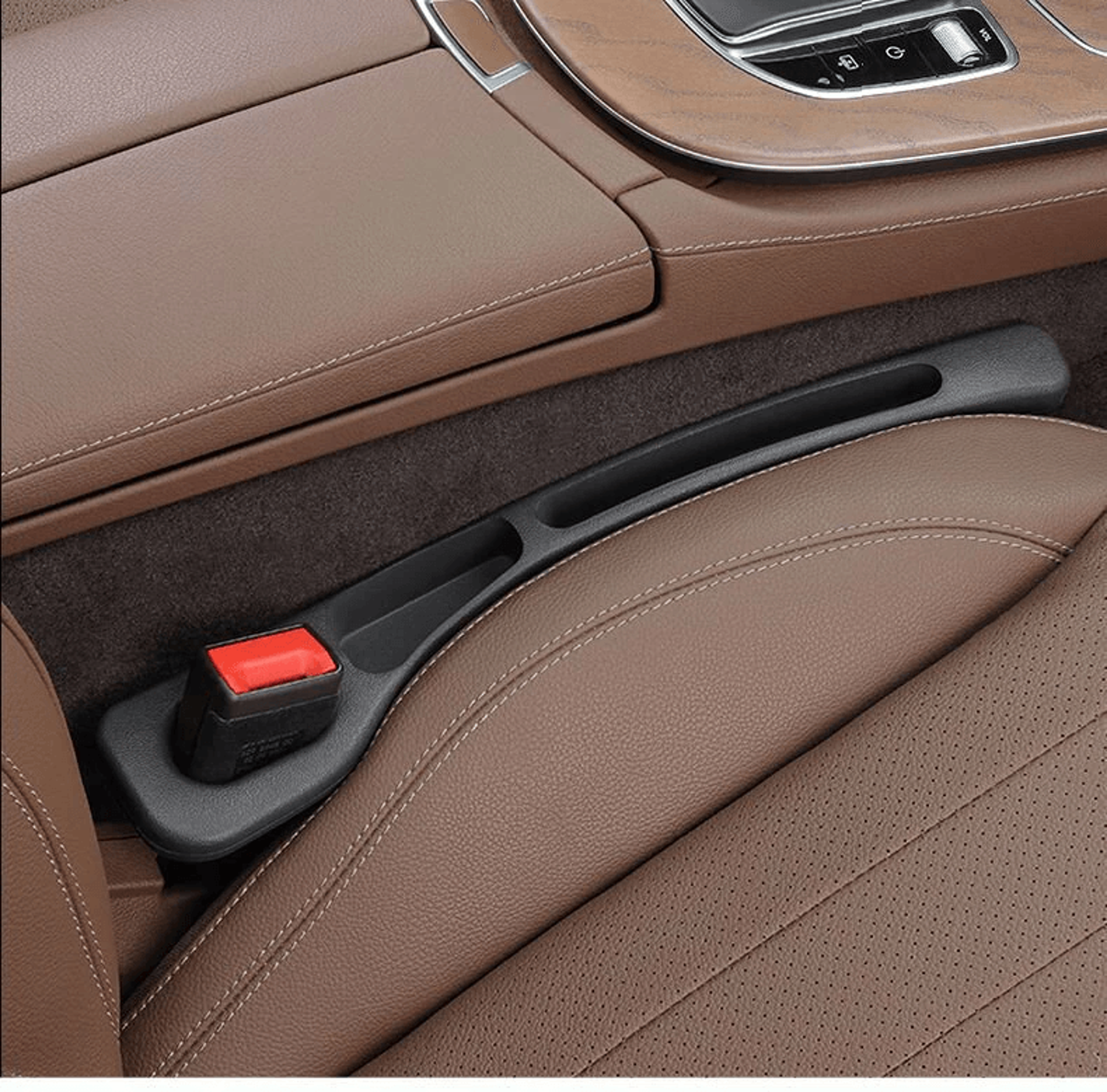 Car Seat Gap Filler With Storage Box EVA Seat Gap Organizer 0