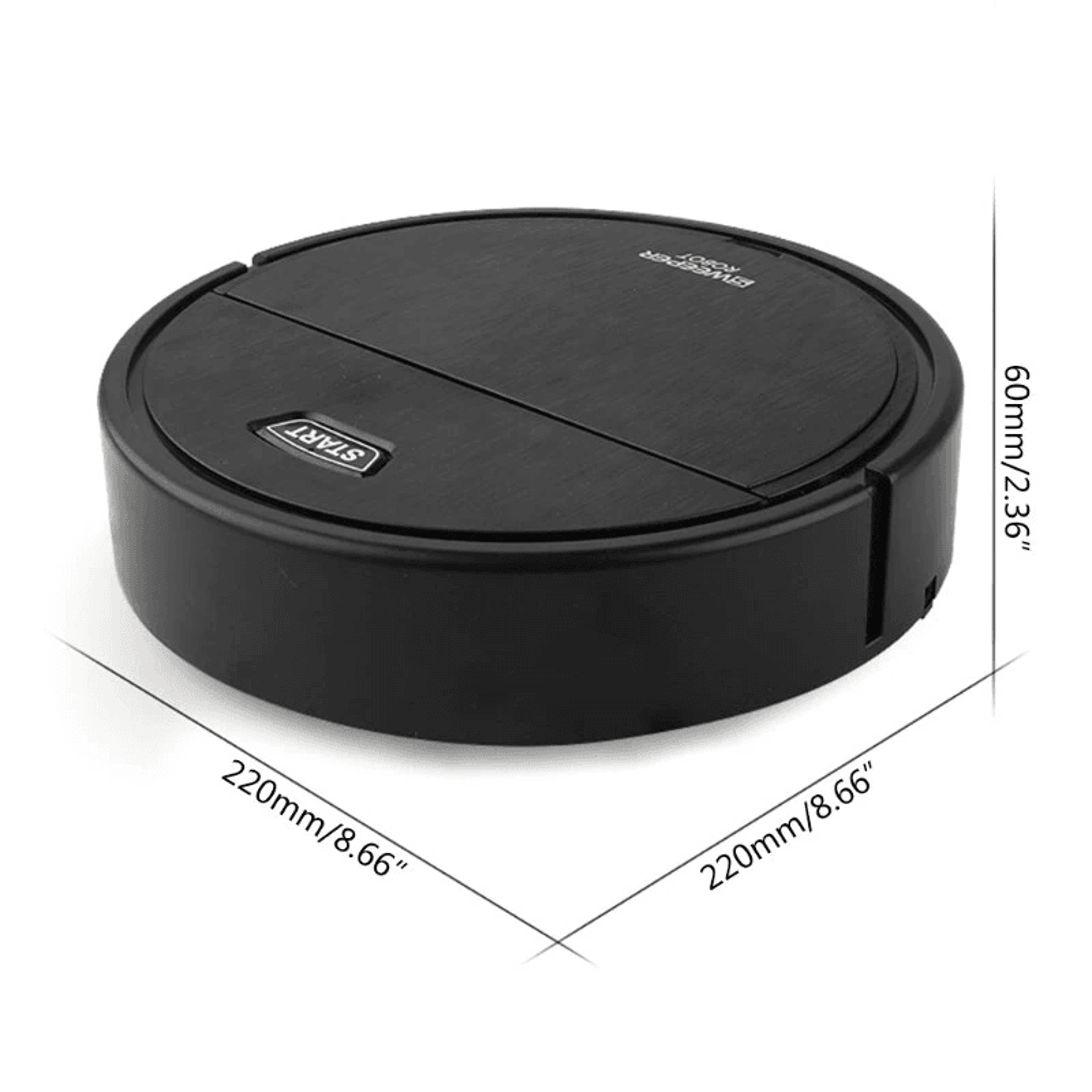 Robot Vacuum Mop With Suction And Rechargeable USB Power 3
