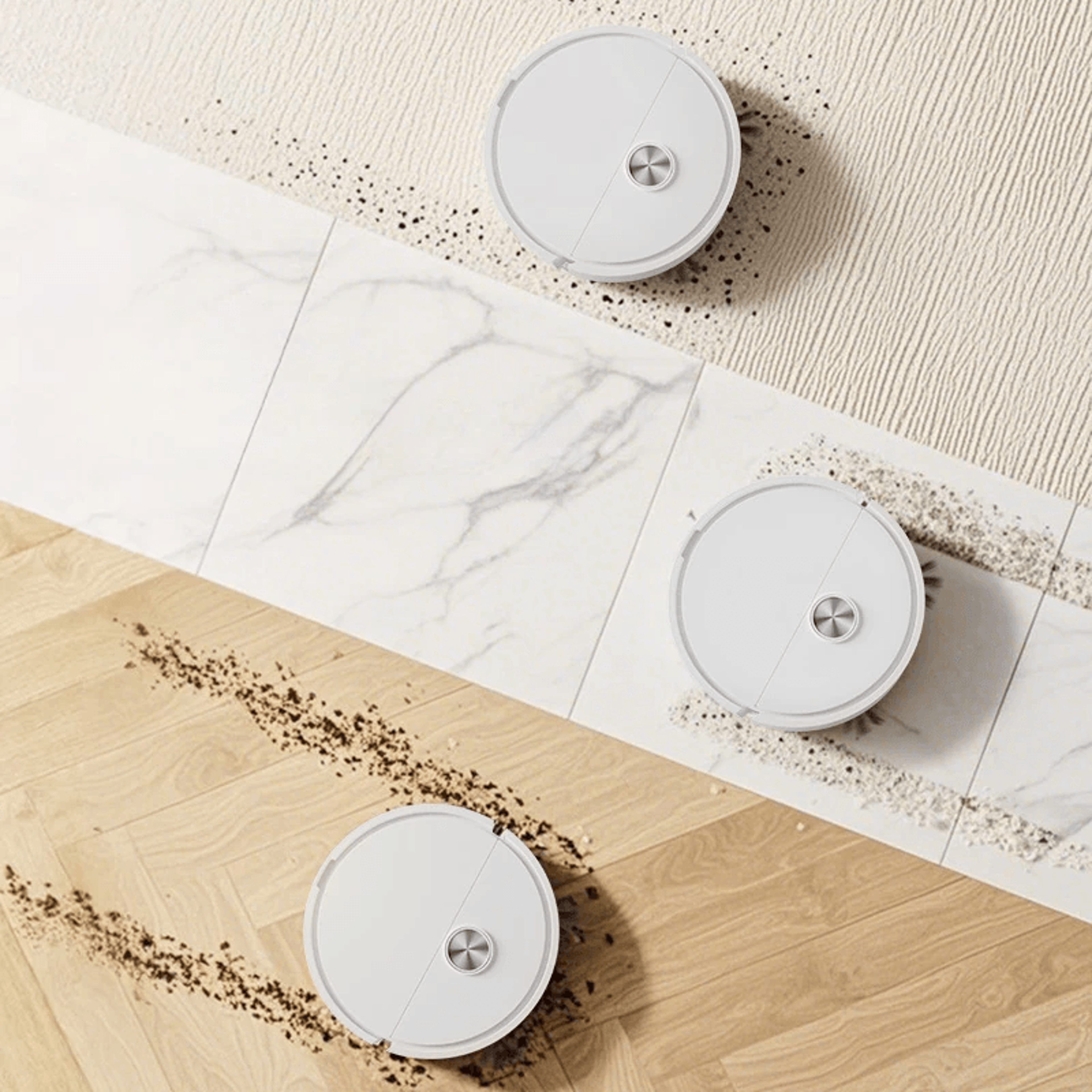 Automatic Robotic Vacuum Cleaner With Quiet Operation And USB C Charging 1