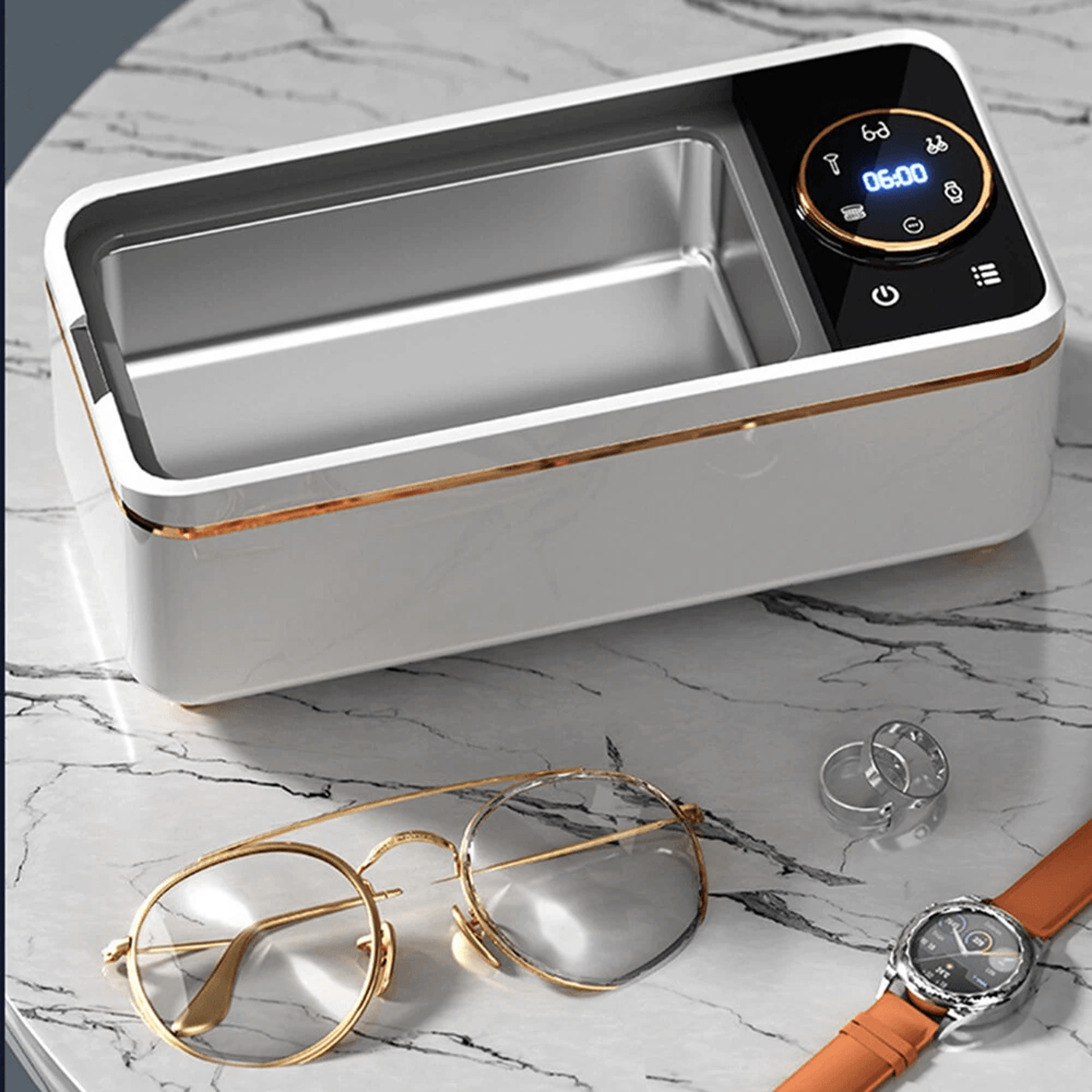 Ultrasonic Jewelry And Glasses Cleaner High Frequency Cleaning Machine 2
