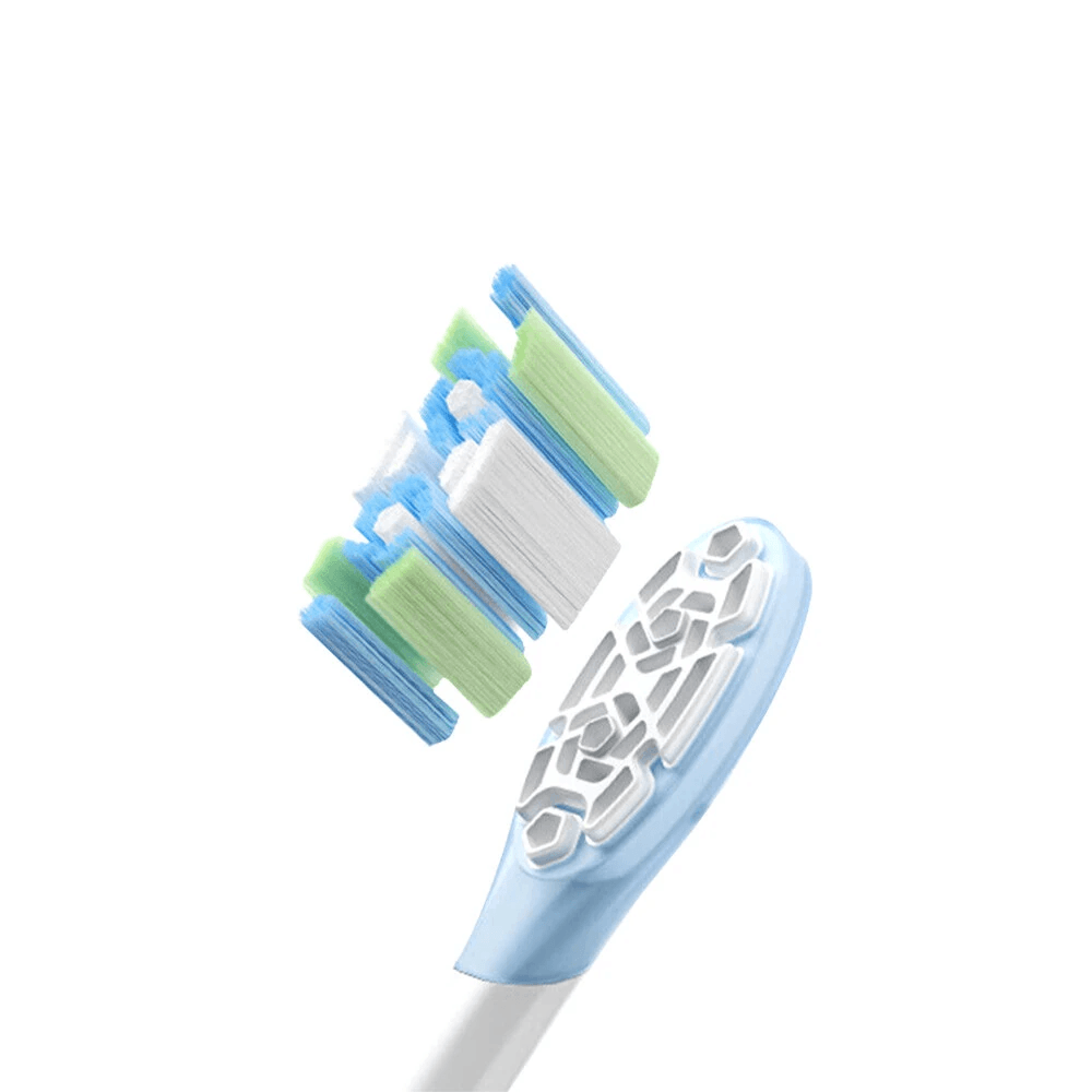 Shock Absorbing Replacement Toothbrush Head For Oscillating Electric Toothbrush 5