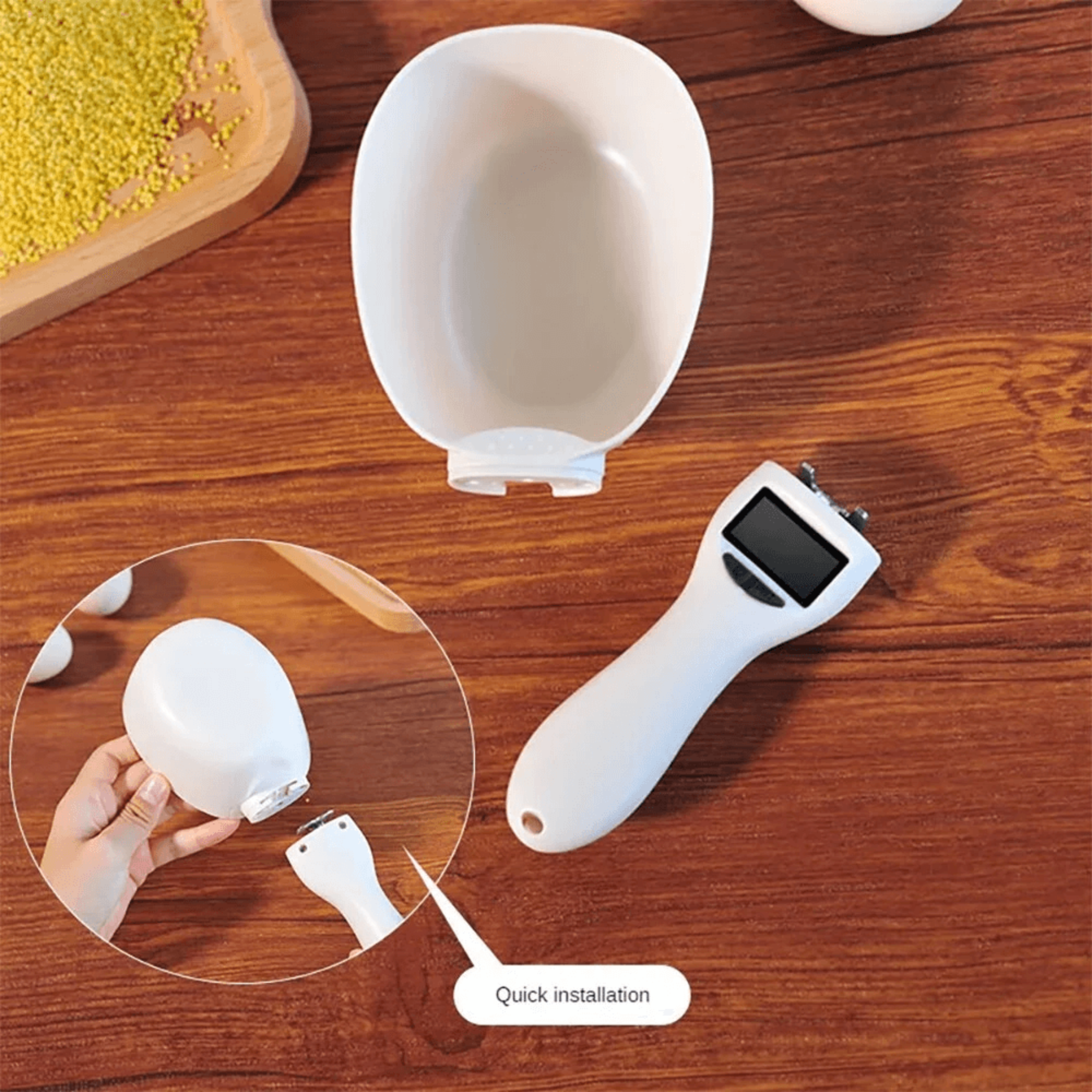 Digital Measuring Spoon Scale Capacity LCD Display Measurement Units 4