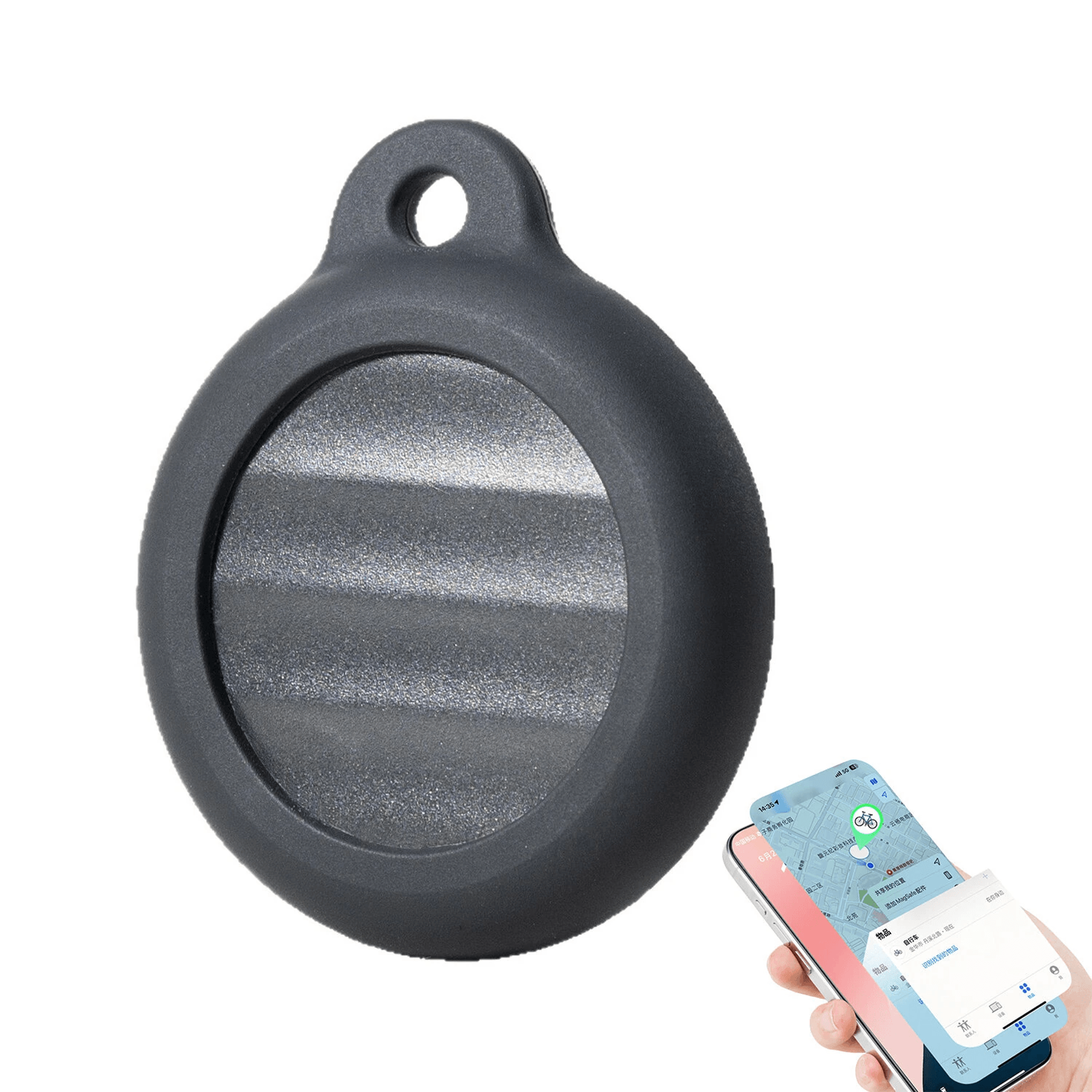 Mini Find My Bluetooth Tracker With Sound Guidance For Items Pets And Children 0