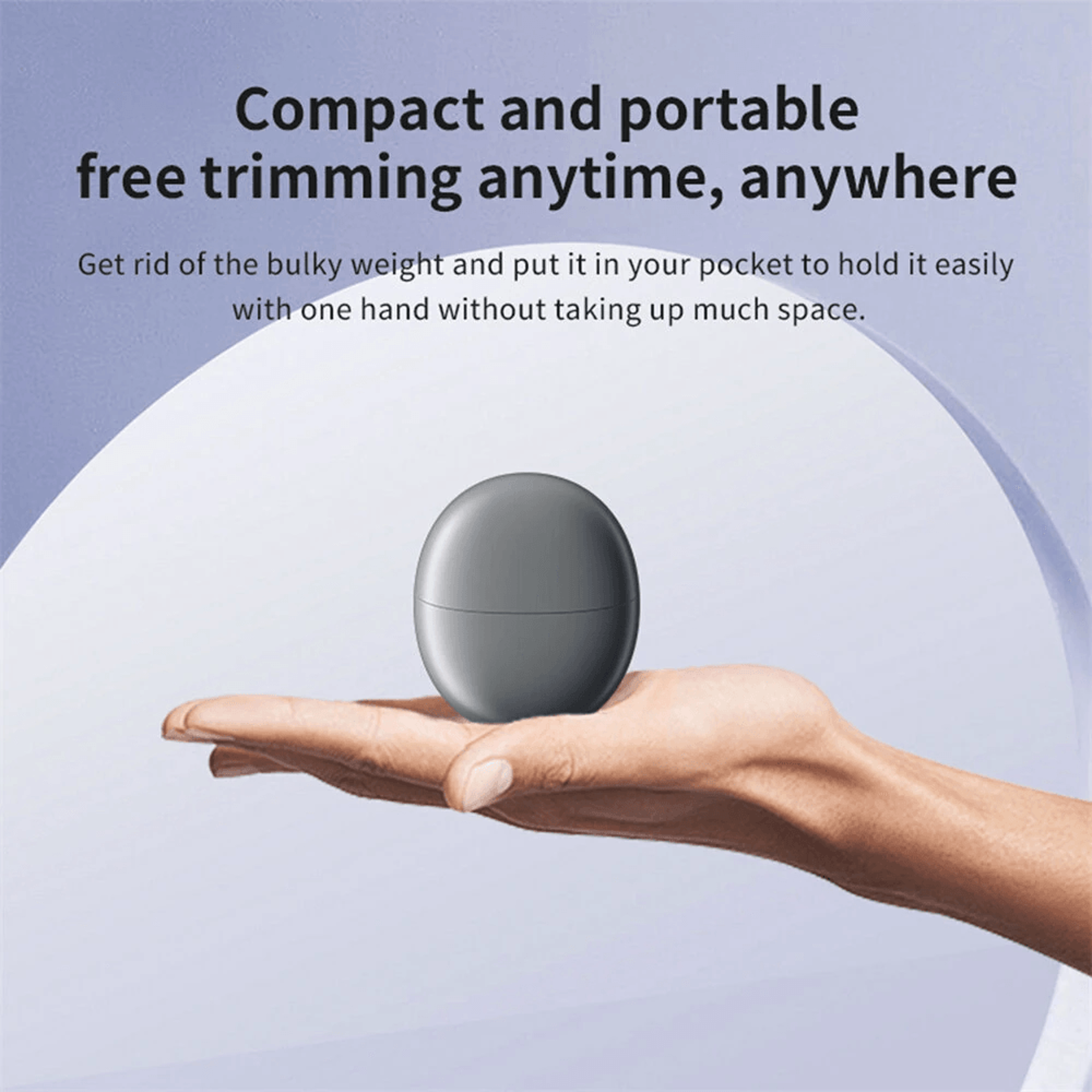Portable Rechargeable Electric Nail Clipper With Safety Sensor LED Light And Type C Charging 2