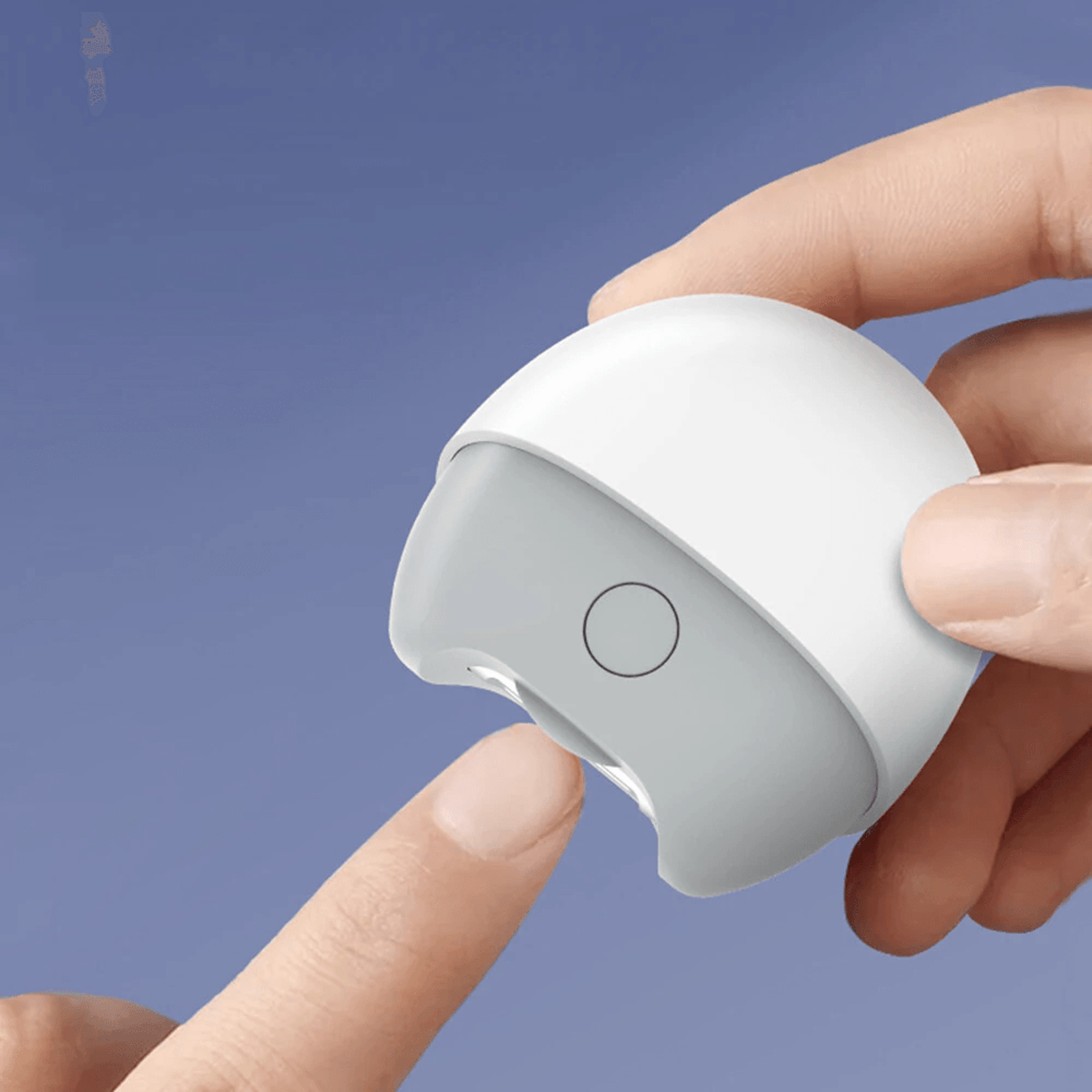 Portable Rechargeable Electric Nail Clipper With Safety Sensor LED Light And Type C Charging 0