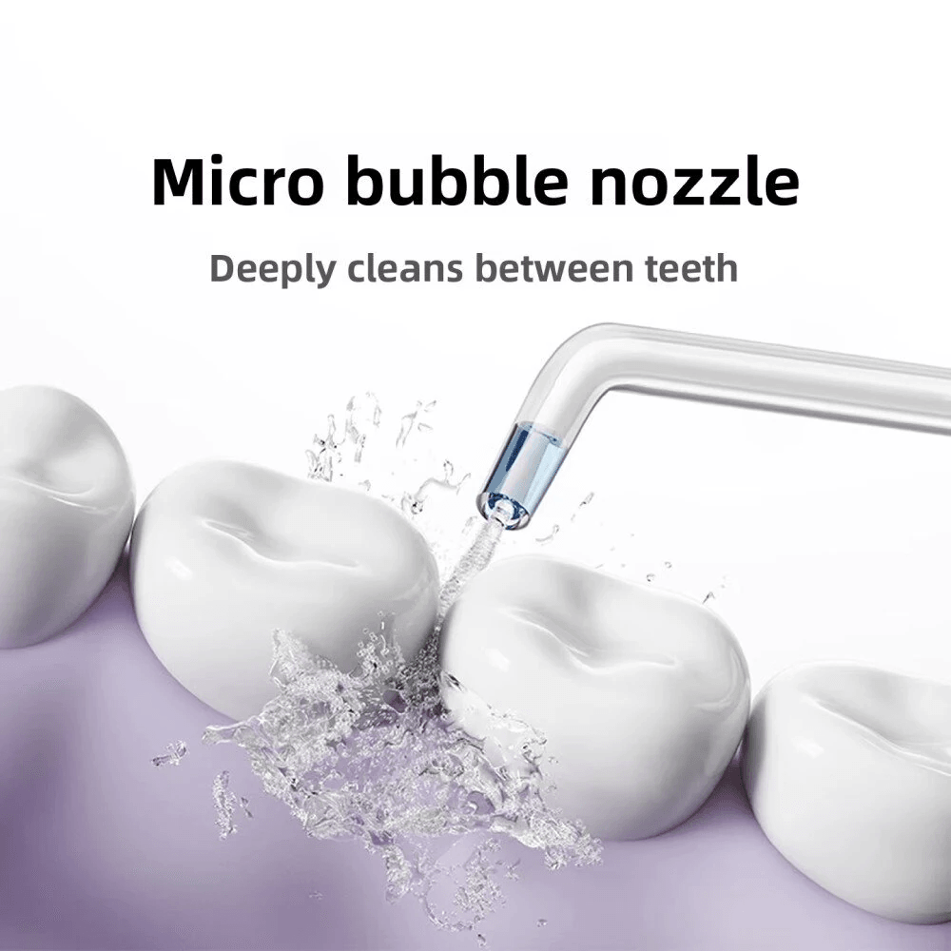 Portable Smart Water Flosser With App Control Pressure Levels And Waterproof Design 2