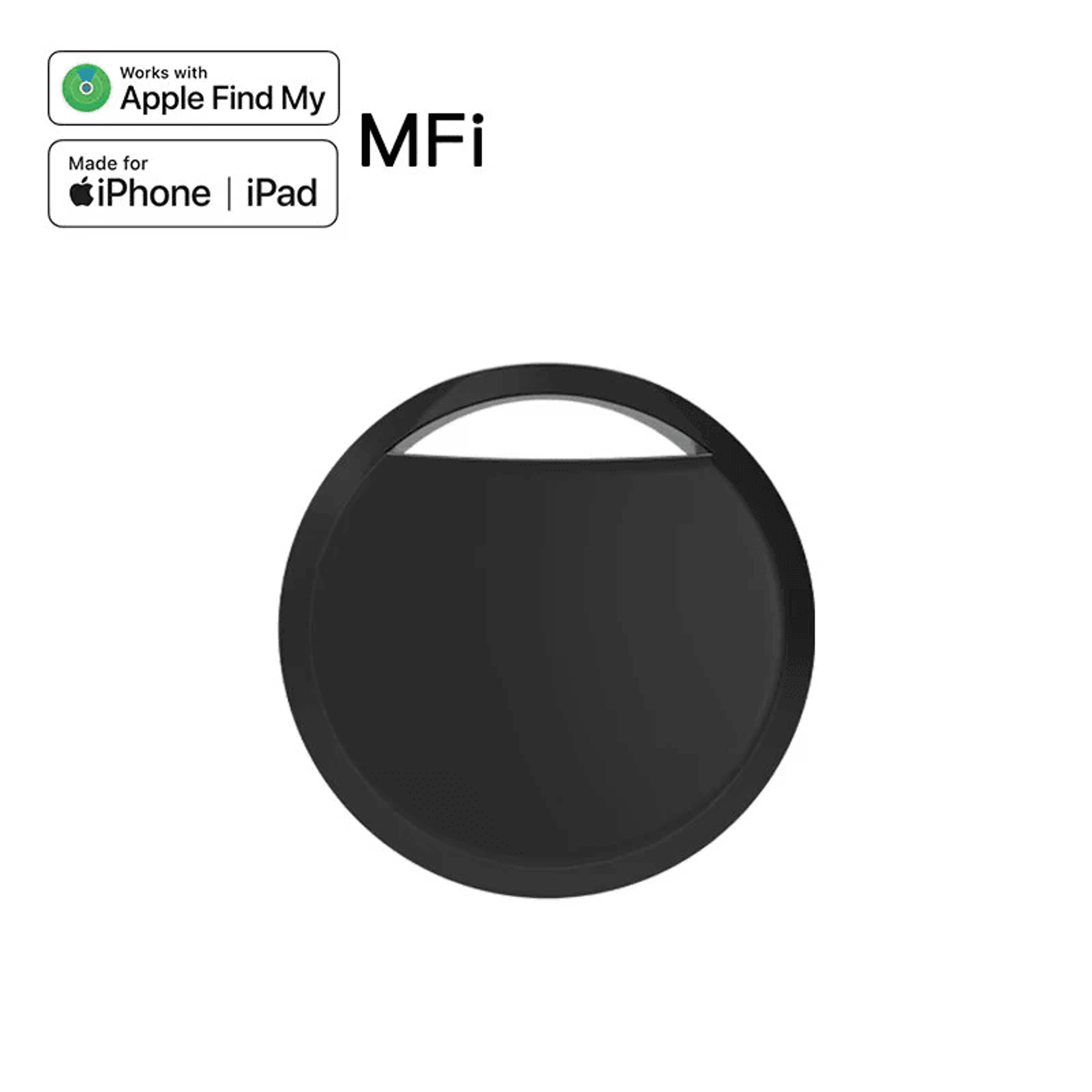 Bluetooth GPS Tracker Item Locator Black Tag Compatible With Apple Find My Network 6