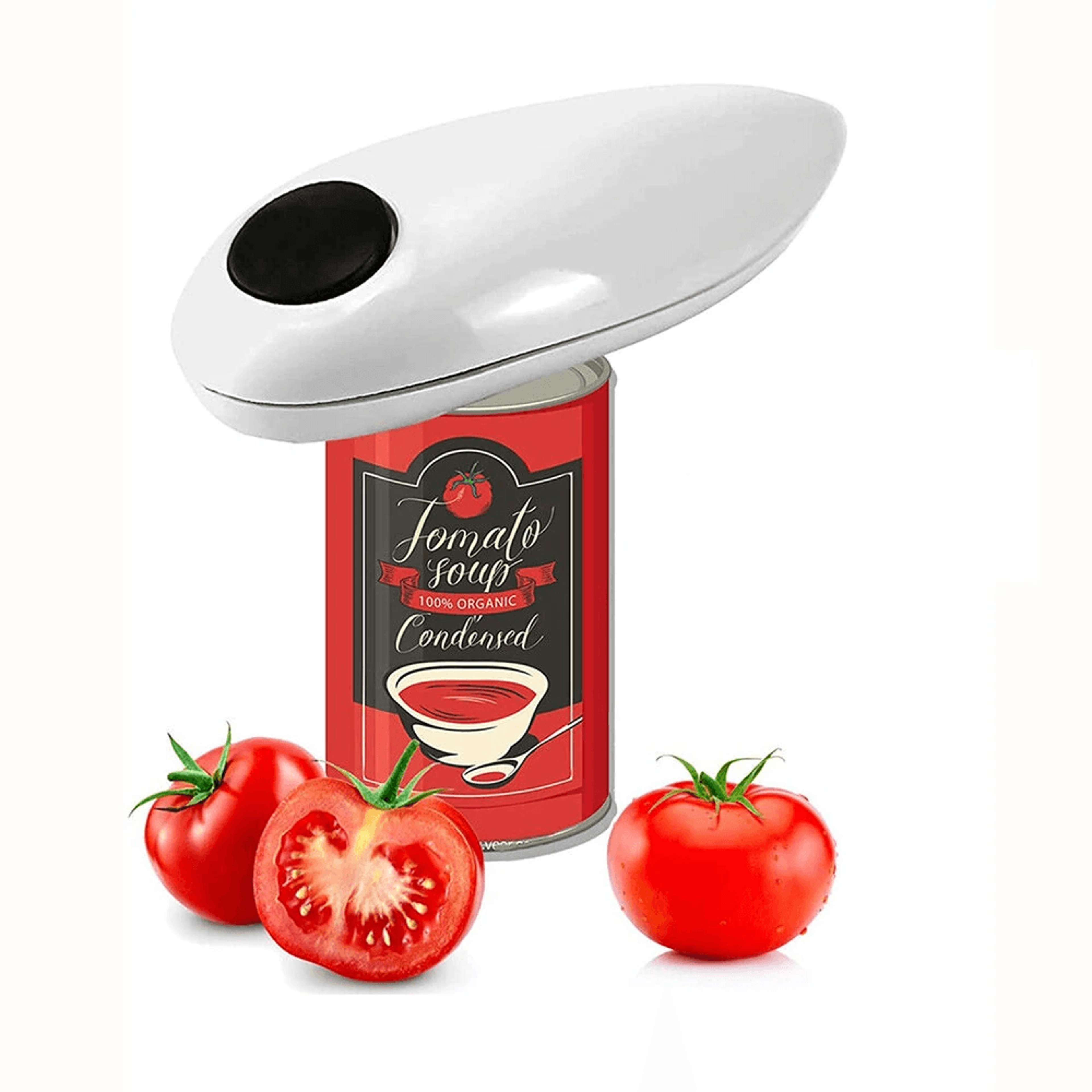 Electric Can Opener Automatic One Touch Battery Operated Kitchen Device 0