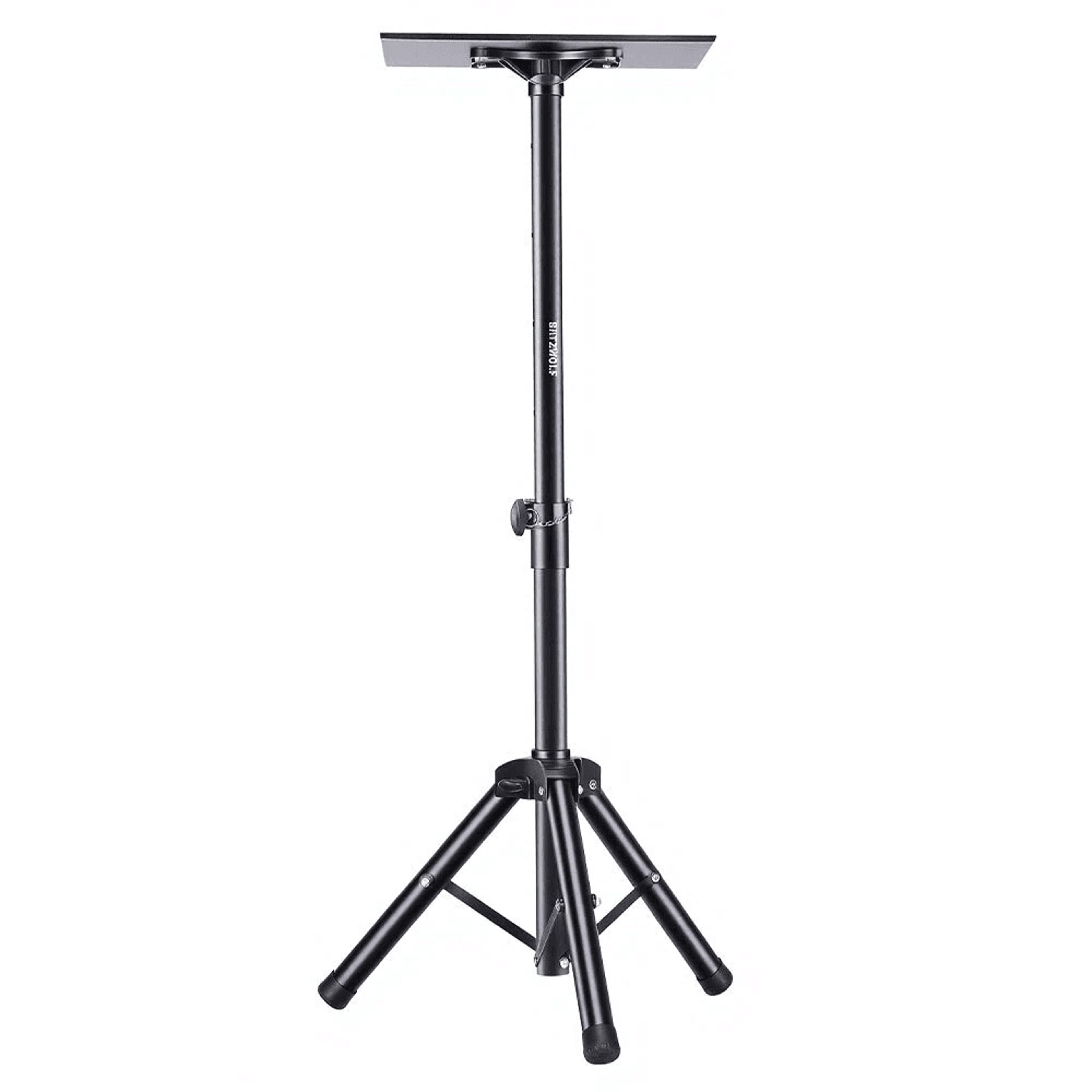 Adjustable Height Projector Tripod Stand With Metal Tray 0