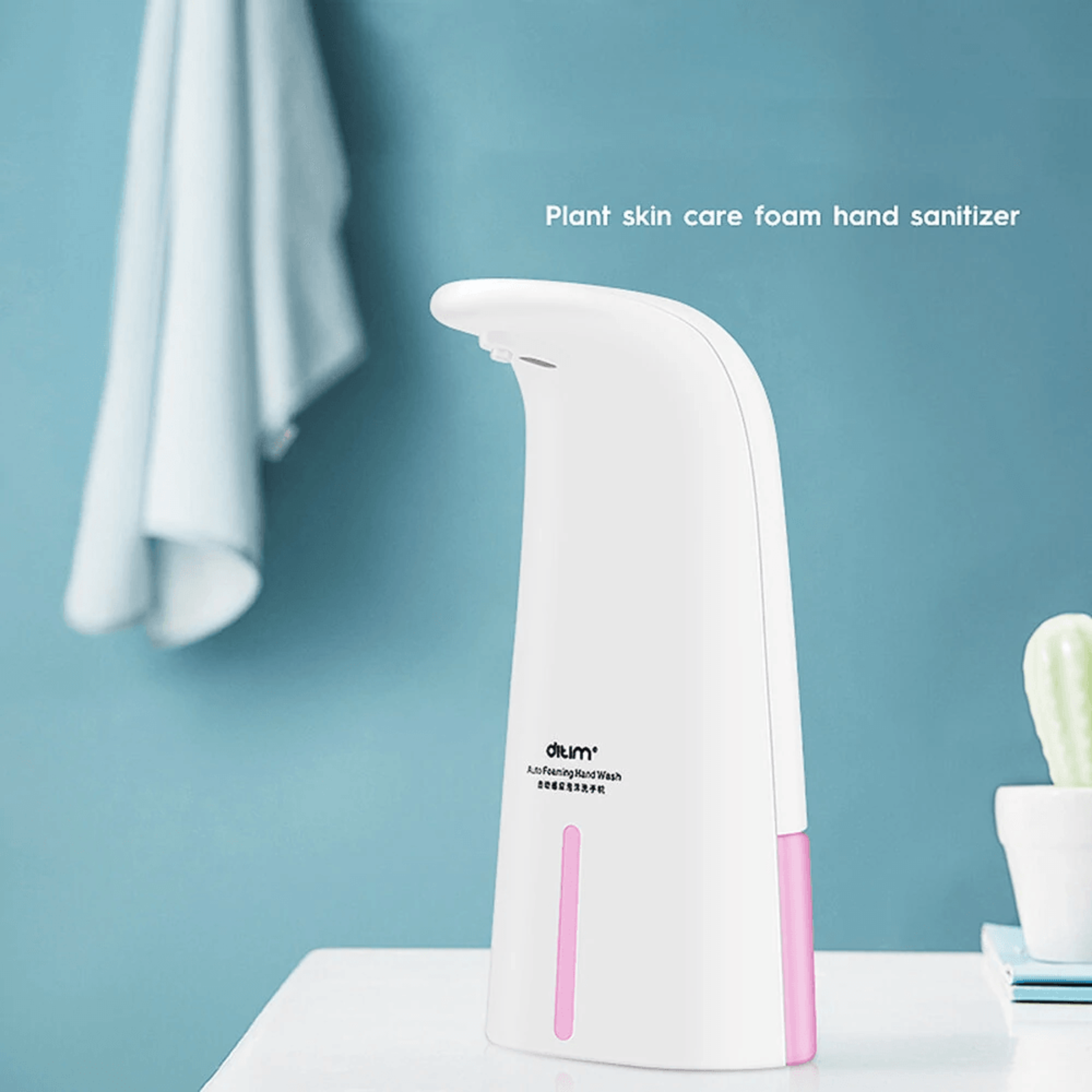 Automatic Soap Dispenser Touchless Infrared Sensor Foaming Hand Washer White 3