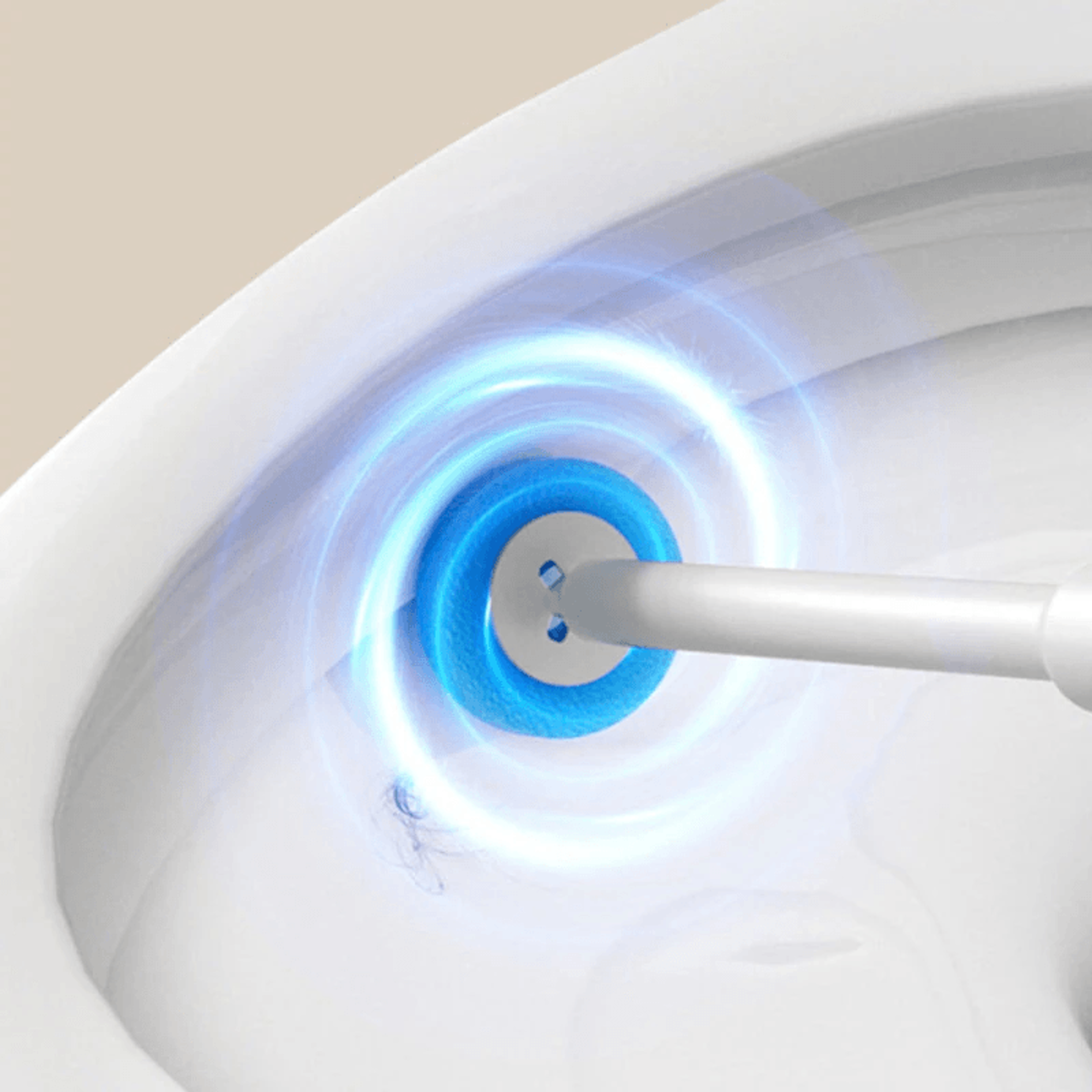 Electric Toilet Brush With Disposable Heads 4