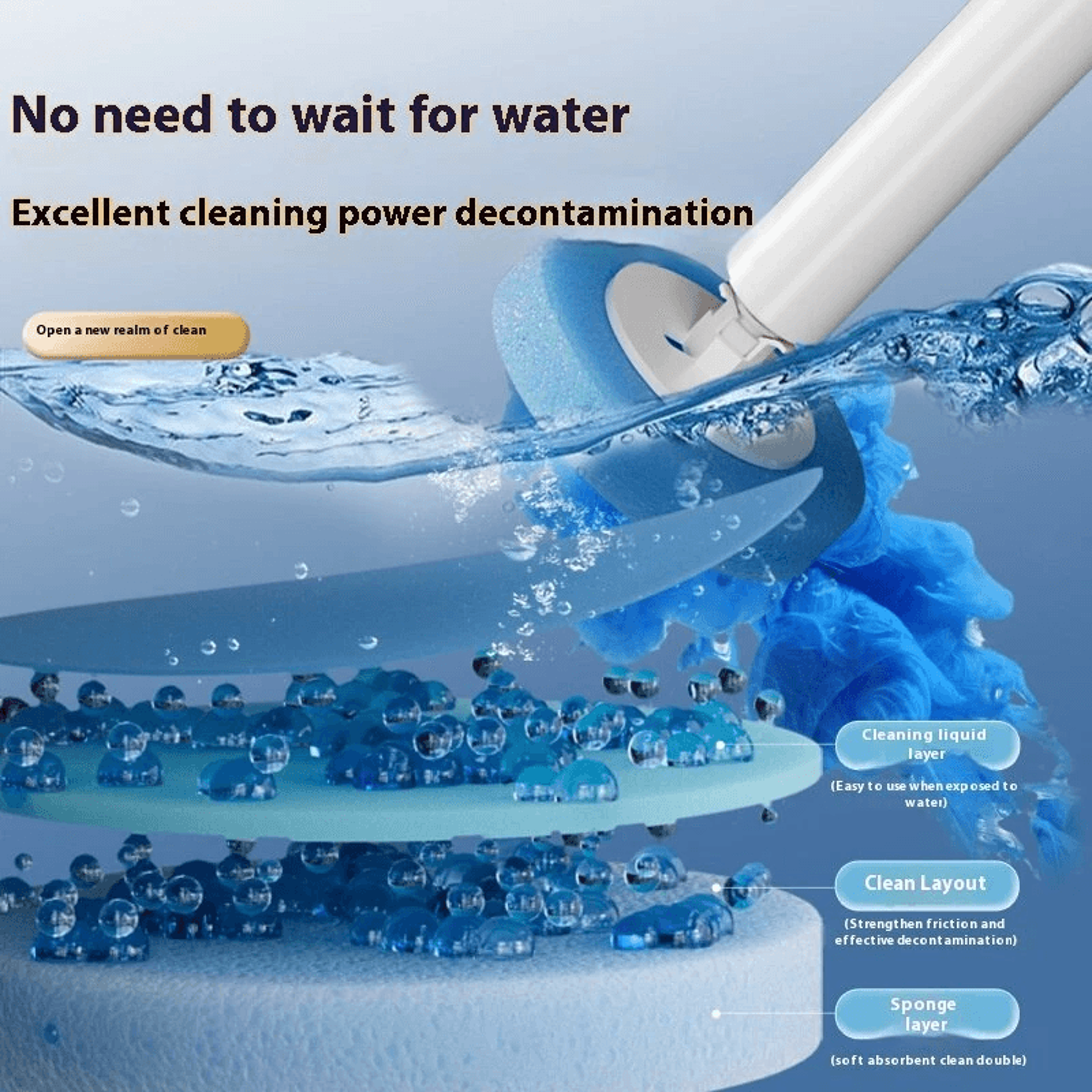 Electric Toilet Brush With Disposable Heads 2